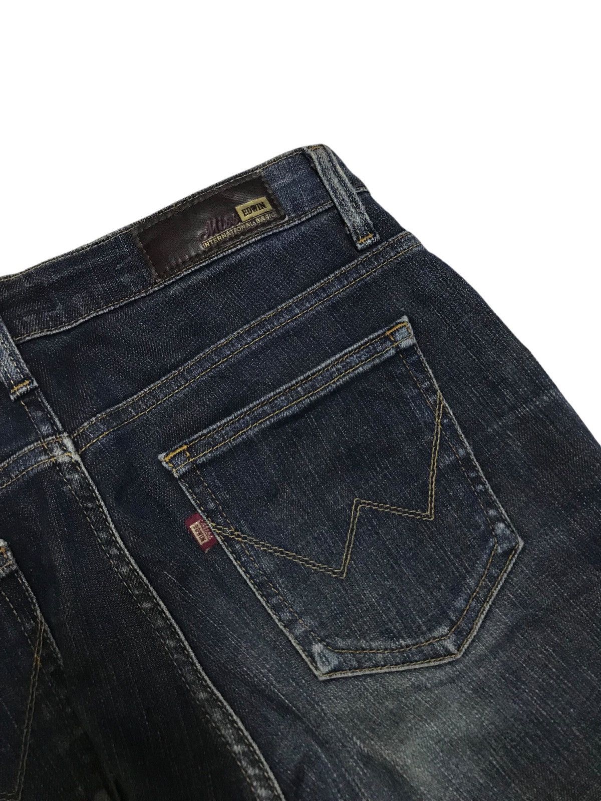 Hysteric Glamour × If Six Was Nine Bootcut ⭐Miss Edwin Ankle Knee Distressed Jeans Pants Size US 27 - 7 Thumbnail