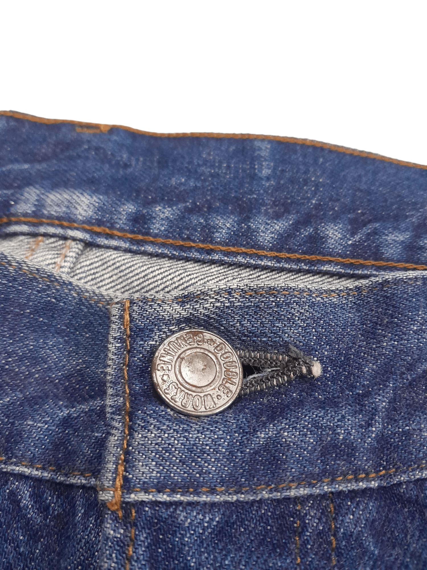 Warehouse DOUBLE WORKSn Warehouse Japan Denim (S10) Size US 33 - 5 Thumbnail