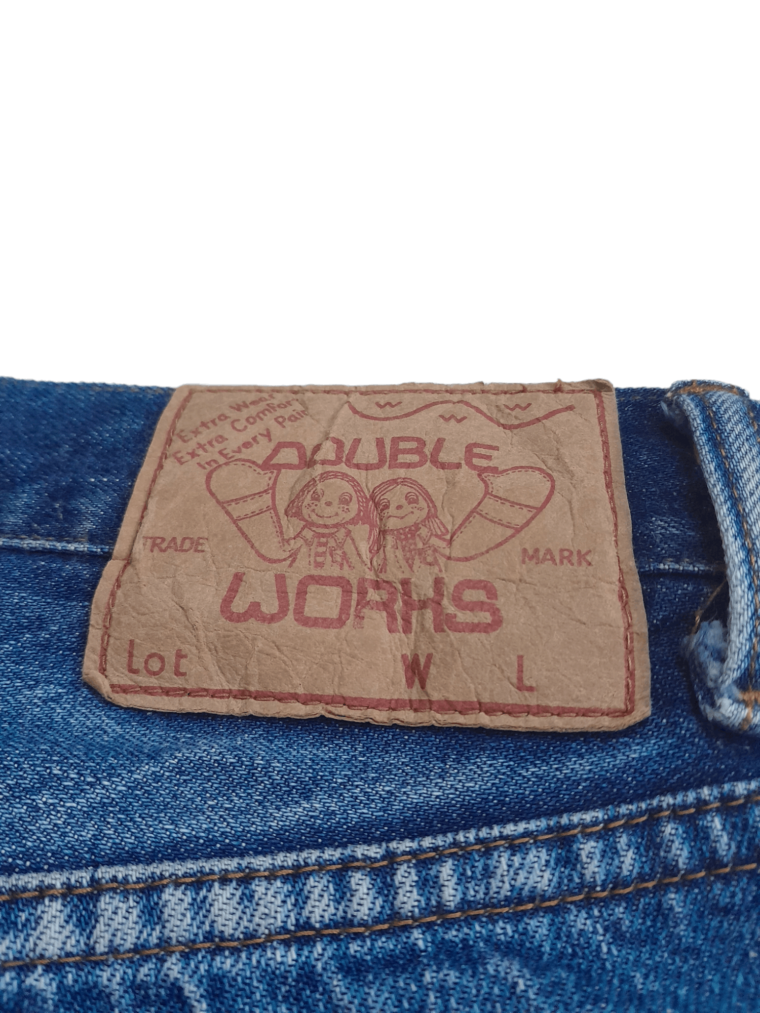 Warehouse DOUBLE WORKSn Warehouse Japan Denim (S10) Size US 33 - 8 Thumbnail
