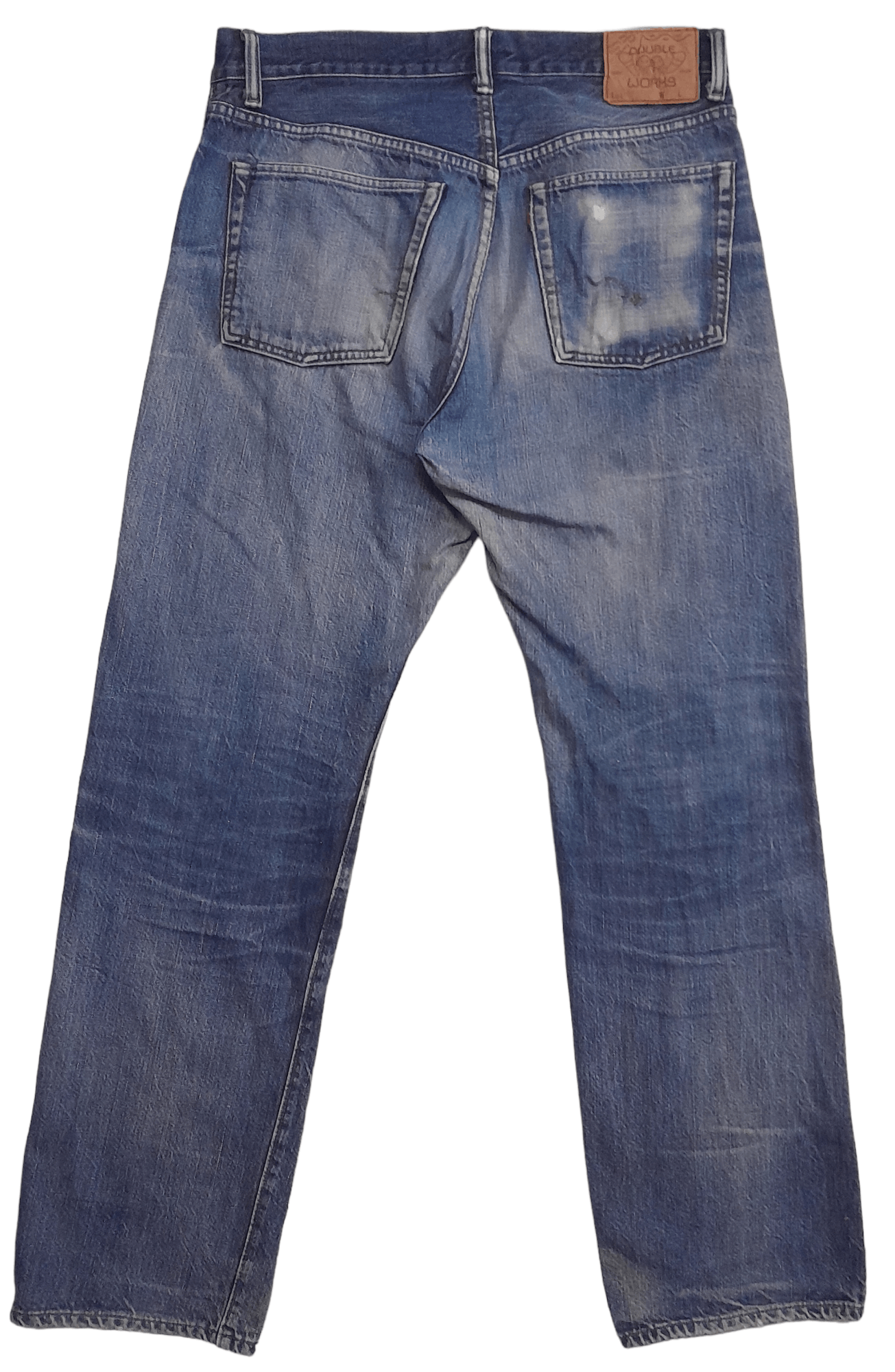 Warehouse DOUBLE WORKSn Warehouse Japan Denim (S10) Size US 33 - 2 Thumbnail