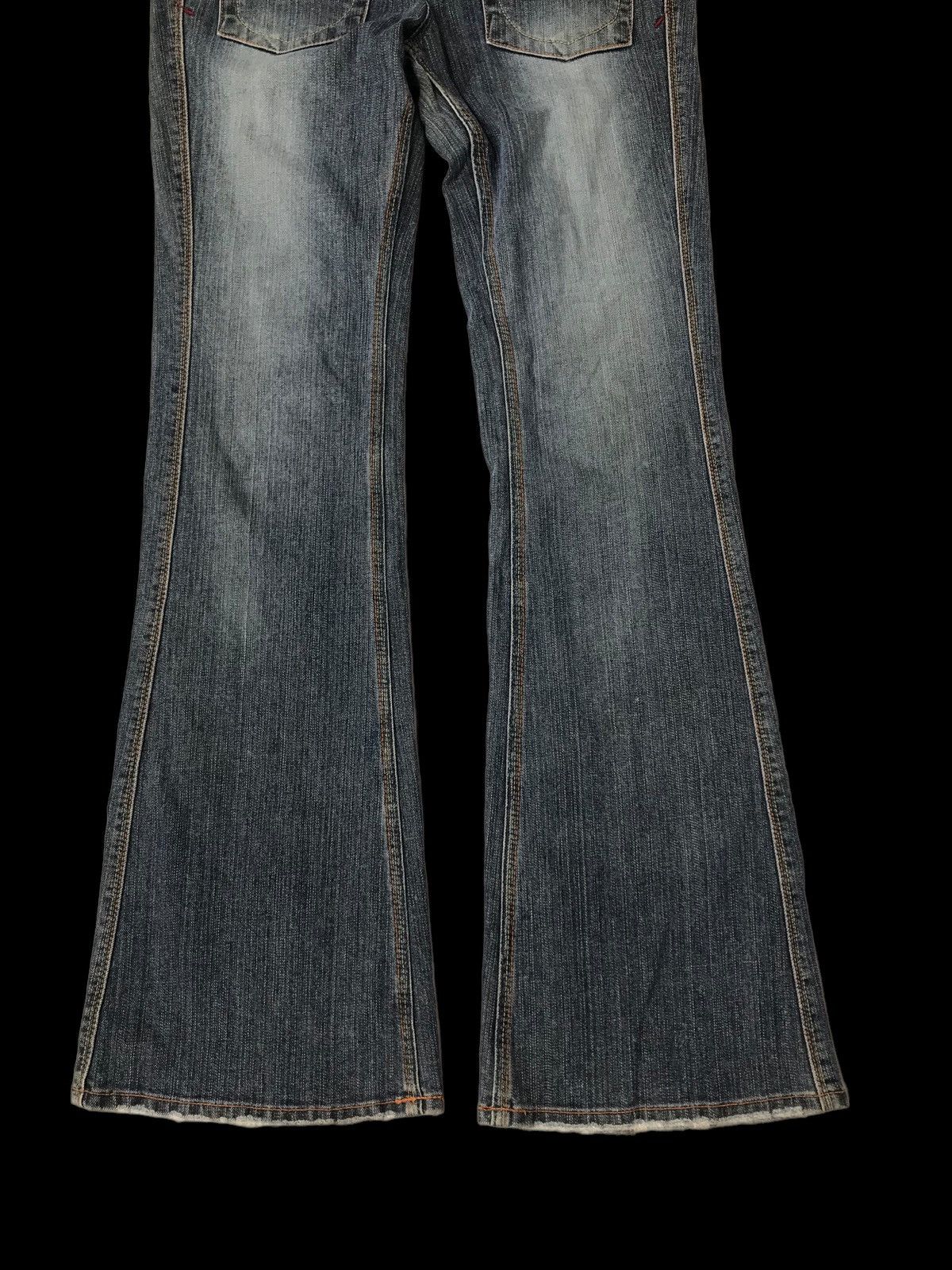 Hysteric Glamour × If Six Was Nine FLARED💥BRAPERS BUSHPANT DISTRESSED DENIM PANTS Size 30" / US 8 / IT 44 - 3 Thumbnail