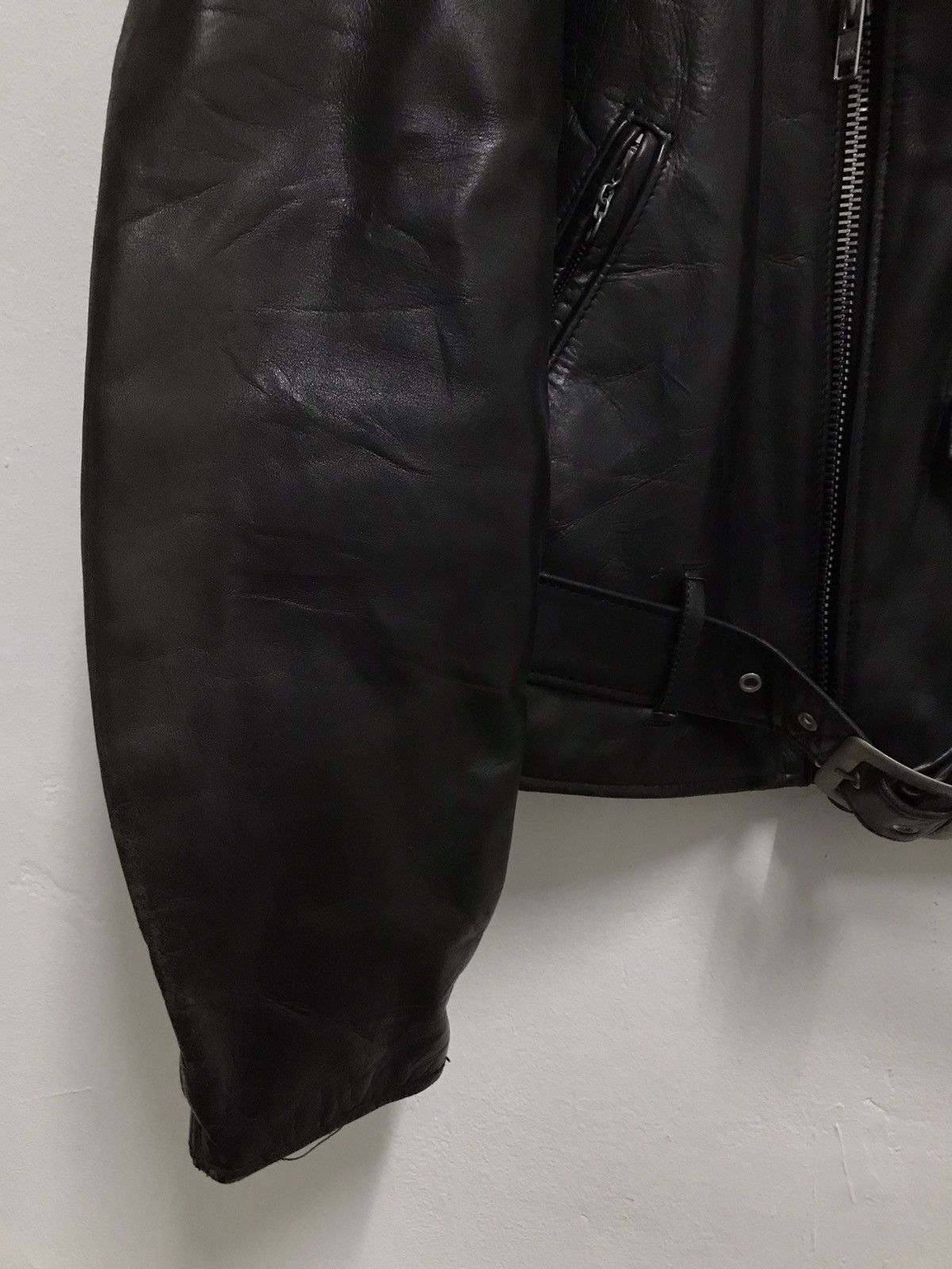 Schott × Vintage Vintage Schott Perfecto Cow Leather Motorcycle Jacket Size US S / EU 44-46 / 1 - 4 Thumbnail