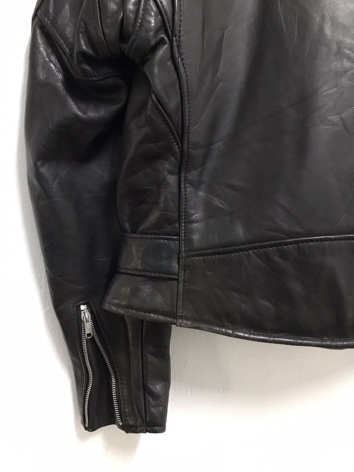 Schott × Vintage Vintage Schott Perfecto Cow Leather Motorcycle Jacket Size US S / EU 44-46 / 1 - 9 Thumbnail