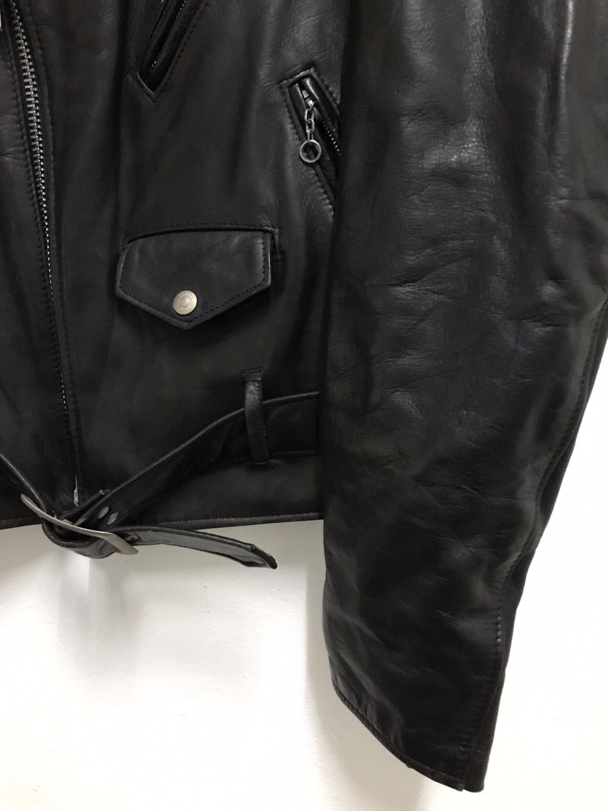 Schott × Vintage Vintage Schott Perfecto Cow Leather Motorcycle Jacket Size US S / EU 44-46 / 1 - 6 Thumbnail