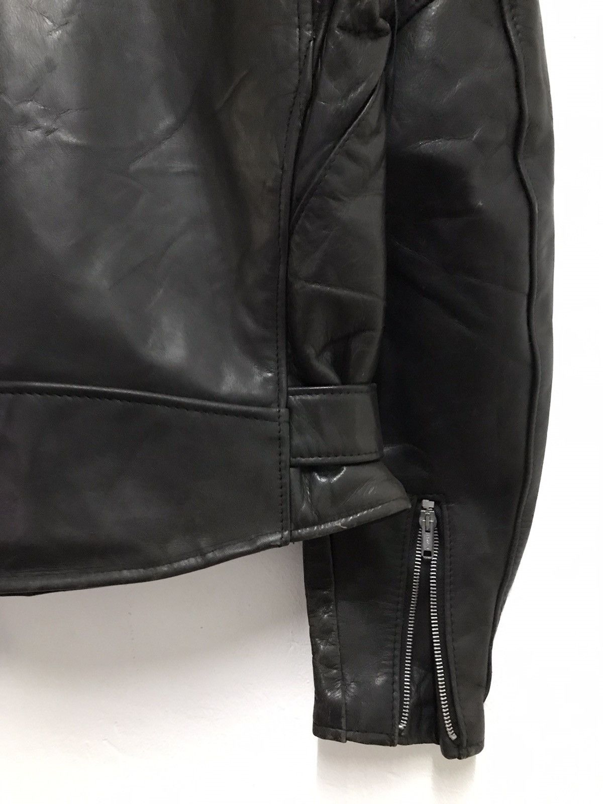 Schott × Vintage Vintage Schott Perfecto Cow Leather Motorcycle Jacket Size US S / EU 44-46 / 1 - 11 Thumbnail