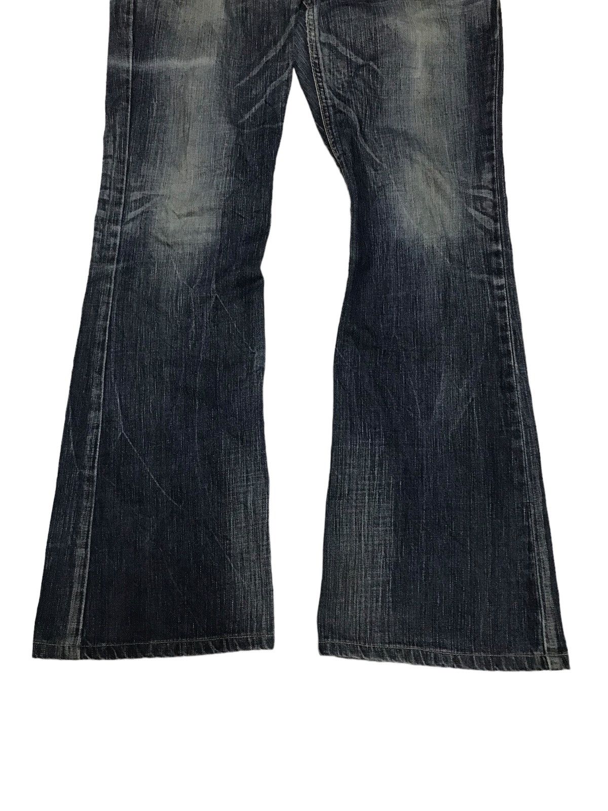 Hysteric Glamour × If Six Was Nine Flared🔥Twisted Edwin 503 Sick Washed Distressed Denim Pant Size US 33 - 4 Thumbnail