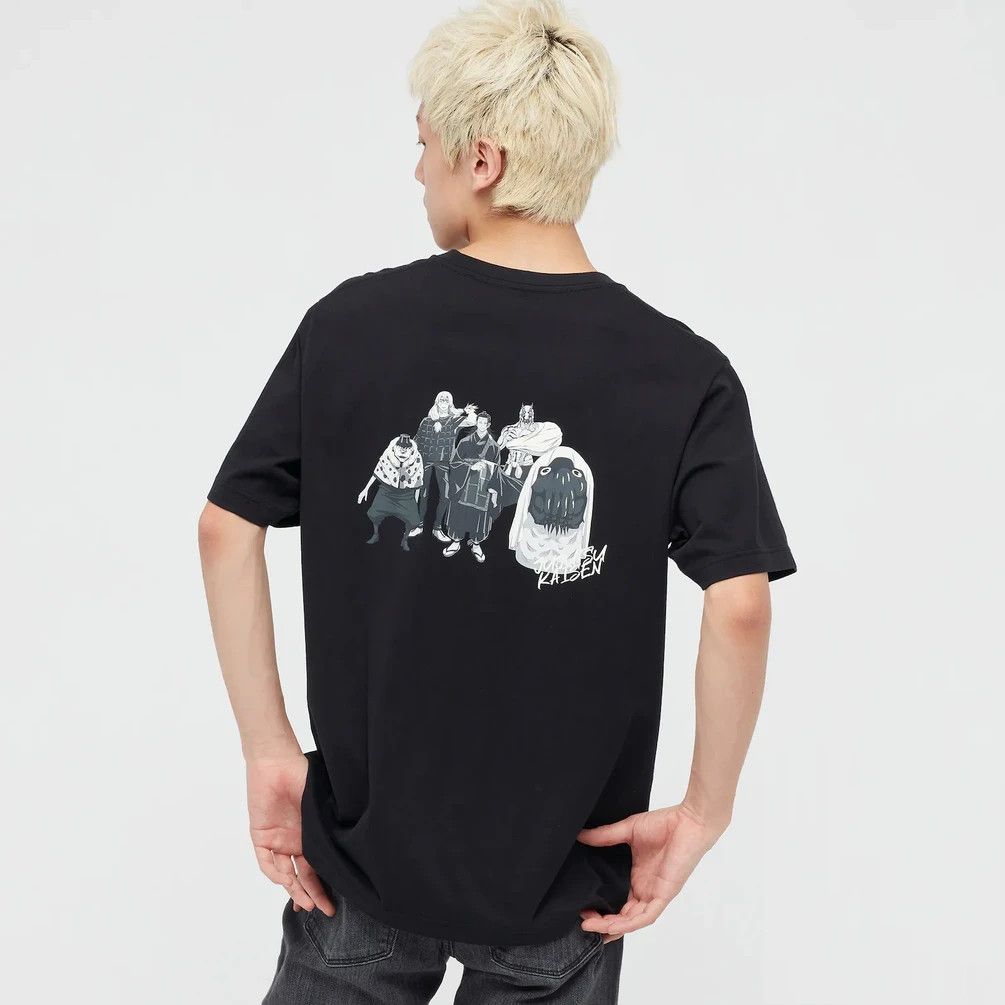 Anime × Cartoon Network × Japanese Brand JUJUTSU KAISEN Anime Size XL Black No. 1/ CowboyBepop Size US XL / EU 56 / 4 - 6 Thumbnail