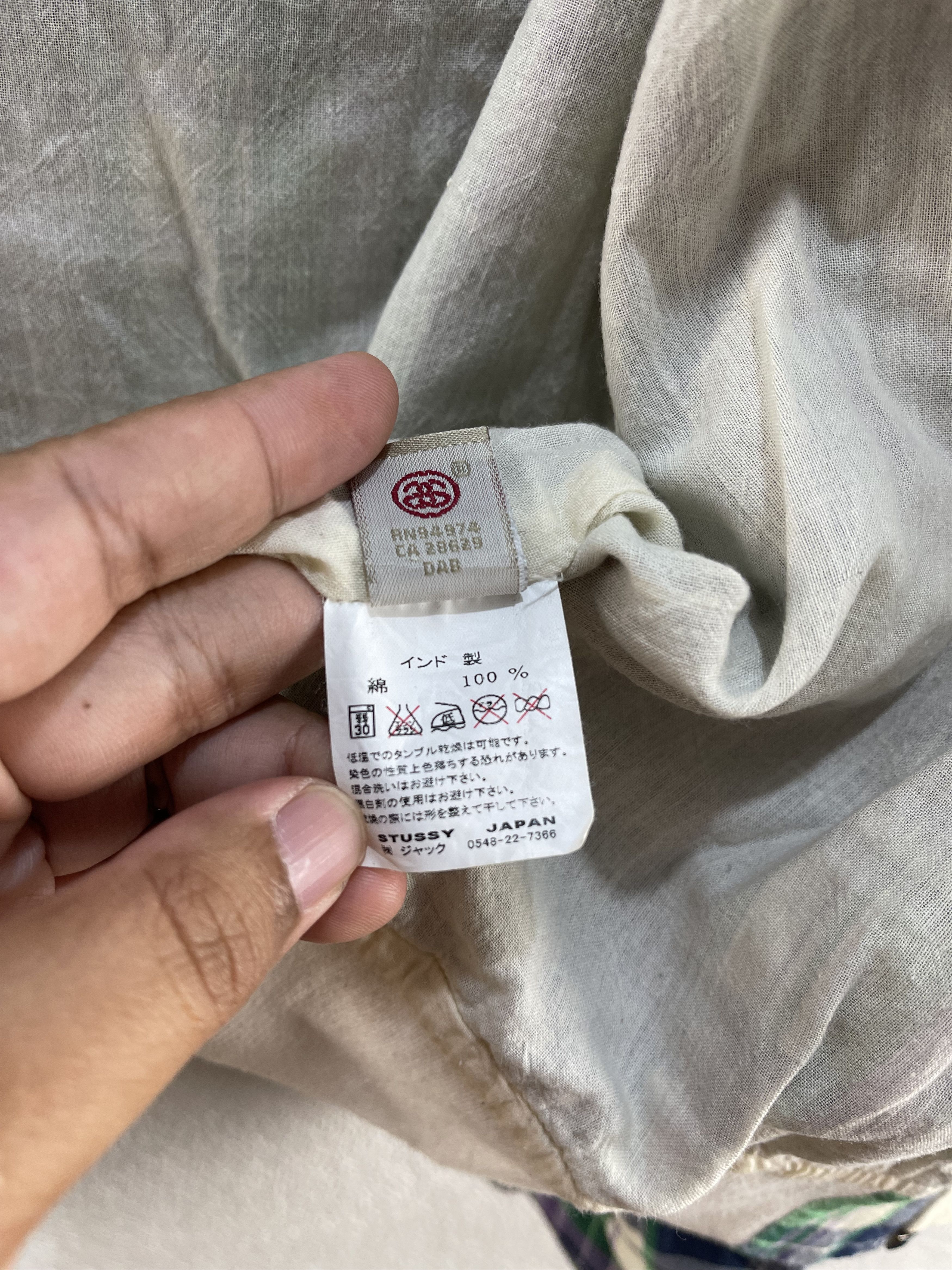 Stussy Stussy Plaid Cotton Jacket Size L / US 10 / IT 46 - 12 Thumbnail