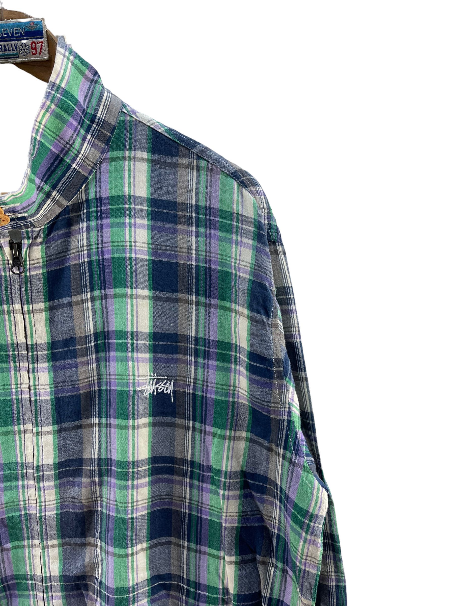 Stussy Stussy Plaid Cotton Jacket Size L / US 10 / IT 46 - 9 Thumbnail