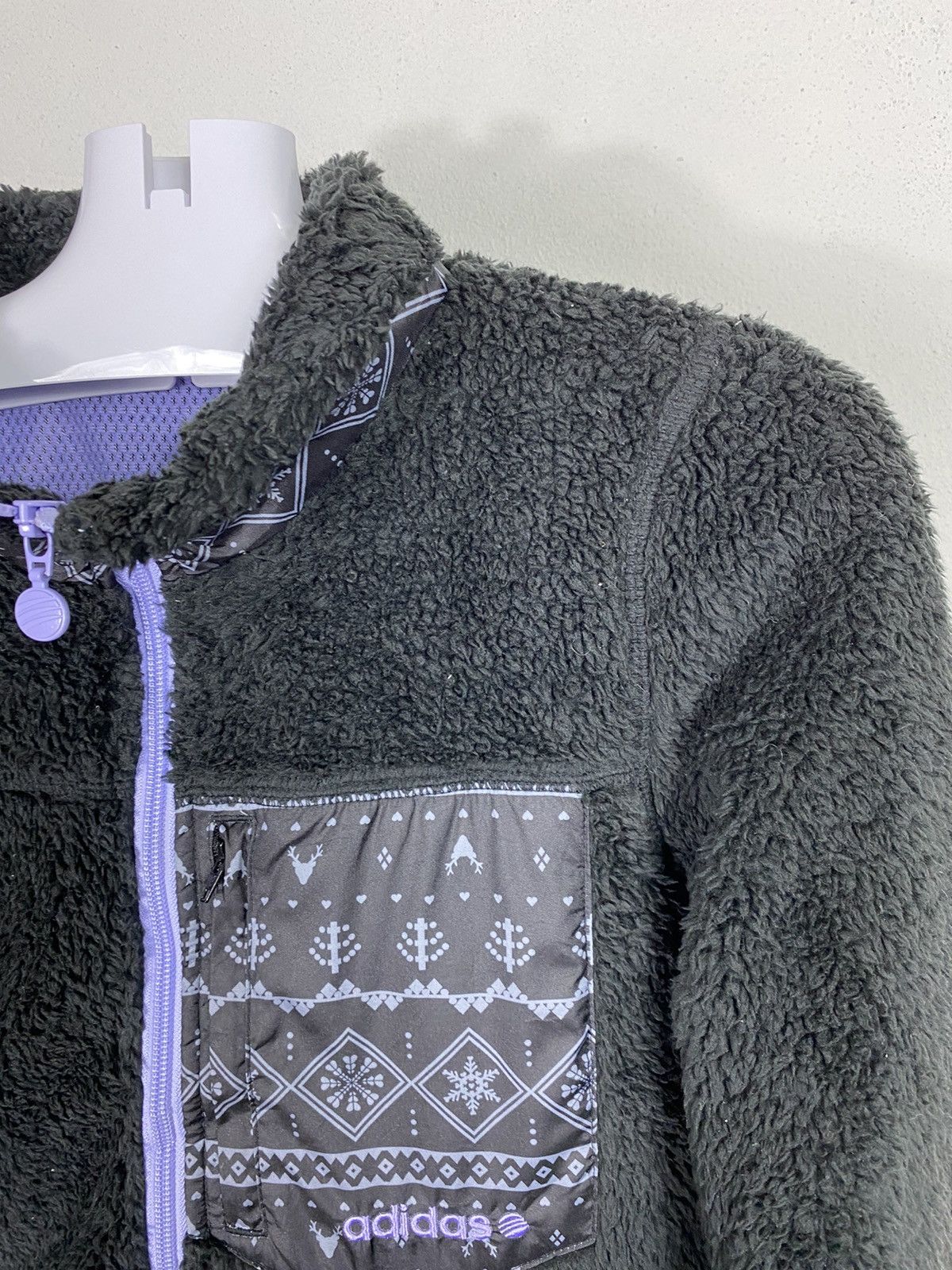 Adidas × Designer Adidas Neo Sherpa Sweater Style Size US S / EU 44-46 / 1 - 6 Thumbnail