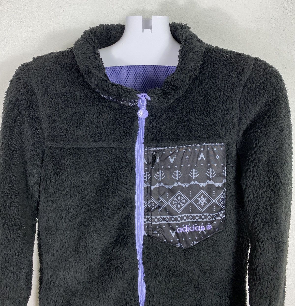 Adidas × Designer Adidas Neo Sherpa Sweater Style Size US S / EU 44-46 / 1 - 4 Thumbnail