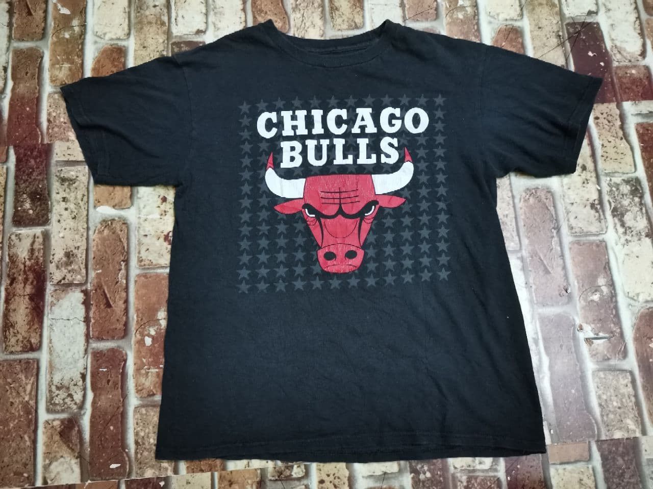 Japanese Brand × NBA × Vintage Vintage Chicago Bulls T Shirt Dennis Rodhman Size US M / EU 48-50 / 2 - 2 Thumbnail