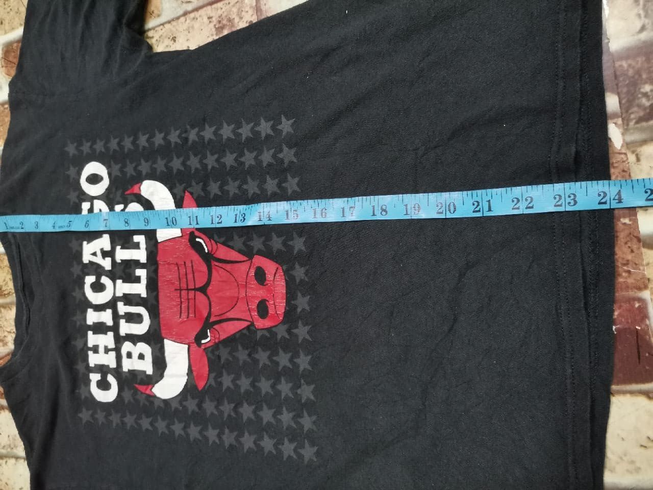 Japanese Brand × NBA × Vintage Vintage Chicago Bulls T Shirt Dennis Rodhman Size US M / EU 48-50 / 2 - 5 Thumbnail