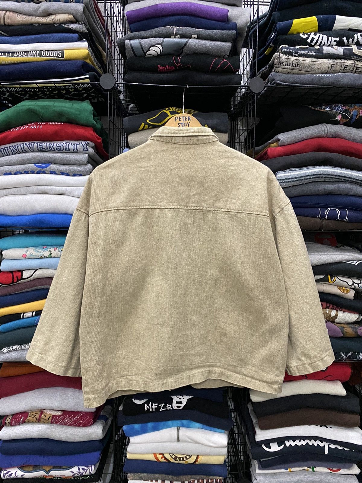 Japanese Brand VINTAGE PIANPIANFEI CHORE JACKET Size US M / EU 48-50 / 2 - 2 Thumbnail