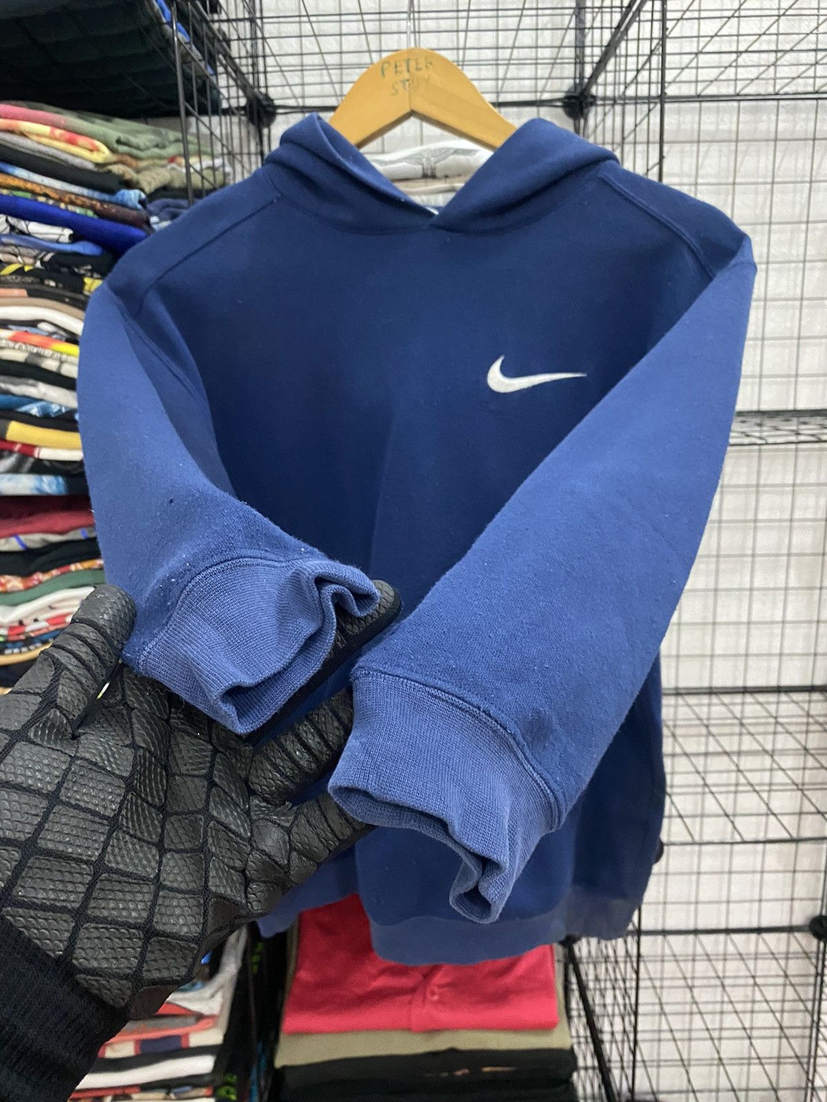 Nike × Vintage Vintage Nike Hoddies - Small Size Size US S / EU 44-46 / 1 - 4 Thumbnail