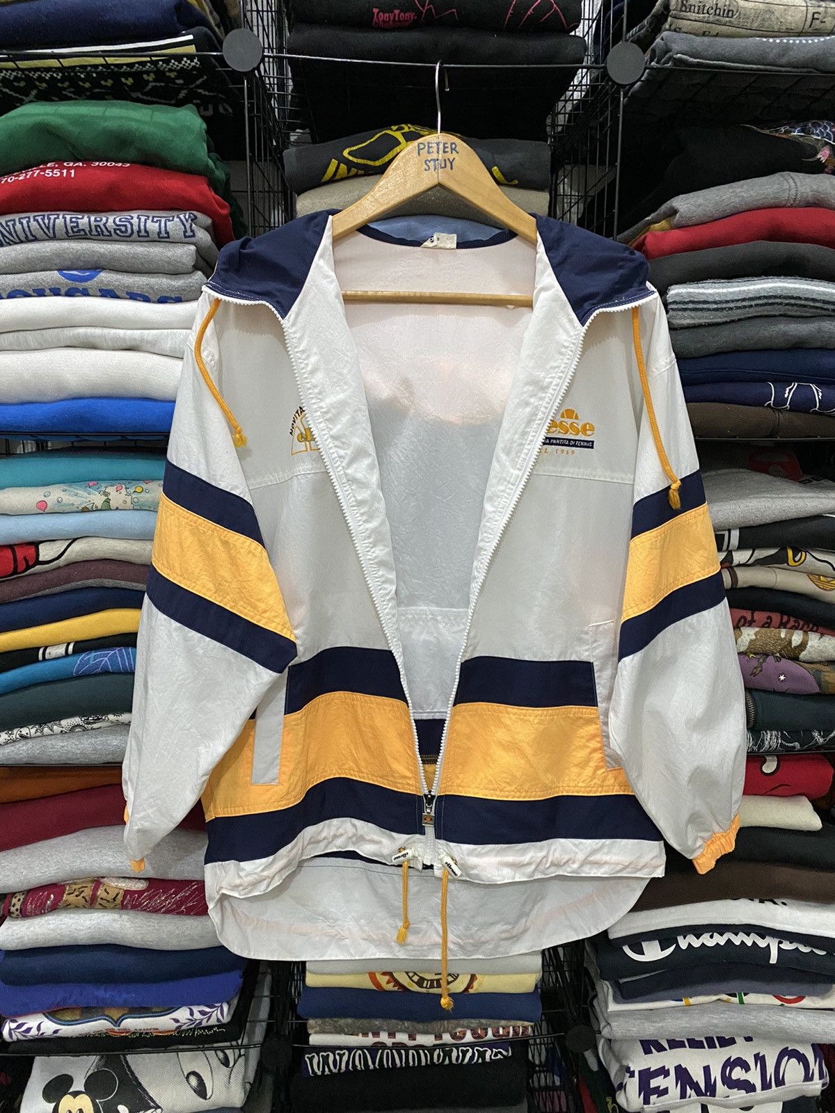 Ellesse × Vintage VINTAGE ELLESSE SPORTWEAR NICE DESIGN Size US L / EU 52-54 / 3 - 3 Thumbnail