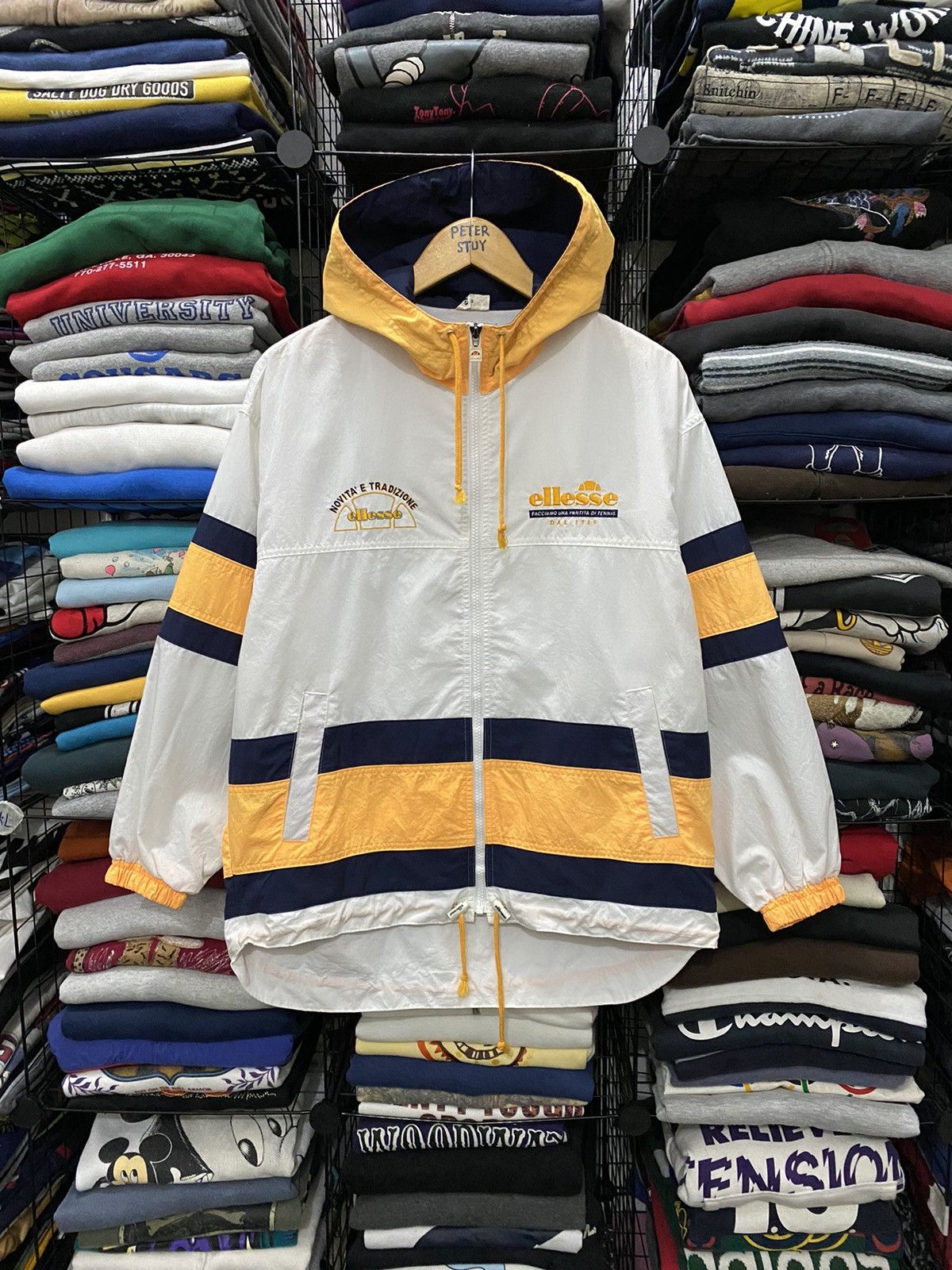 Ellesse × Vintage VINTAGE ELLESSE SPORTWEAR NICE DESIGN Size US L / EU 52-54 / 3 - 1 Thumbnail
