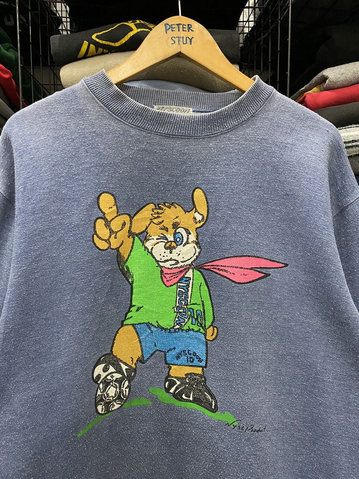 Japanese Brand × Vintage VINTAGE 90’s MY SCOON SWEATSHIRT Size US L / EU 52-54 / 3 - 3 Thumbnail