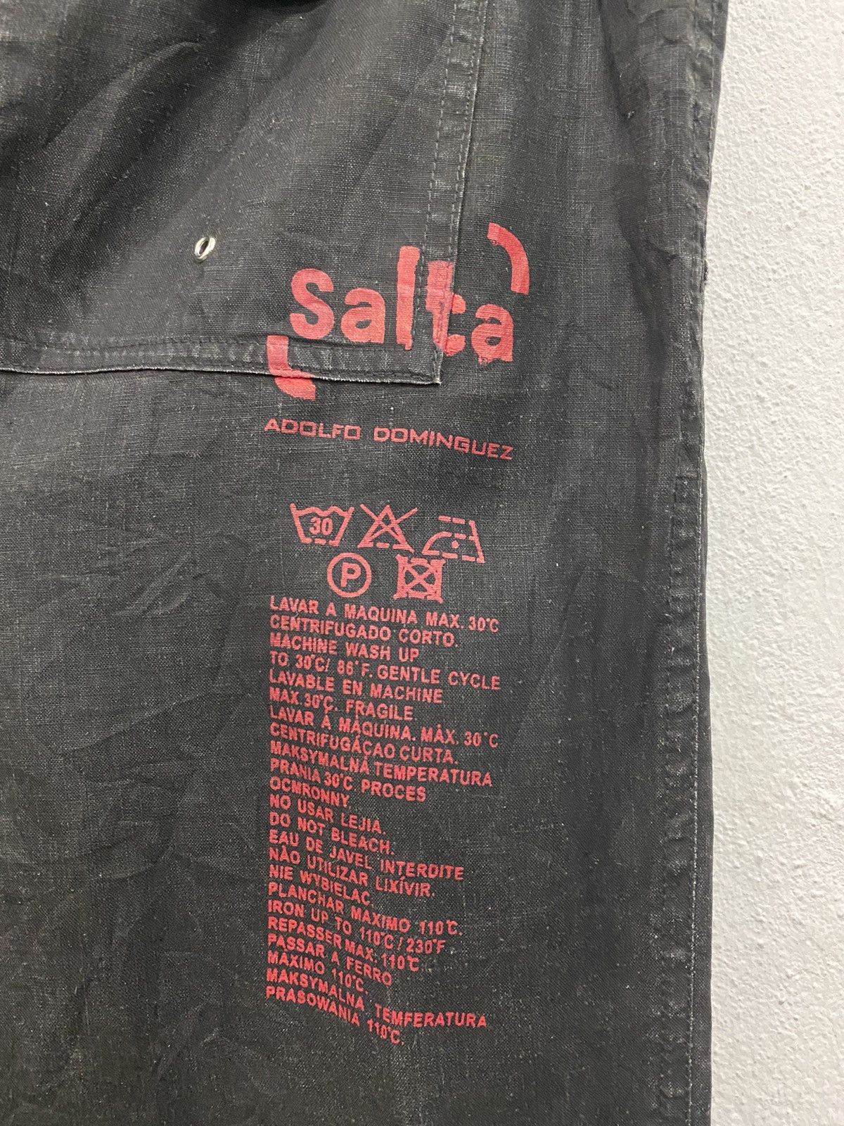 Adolfo Dominguez SALTA - ADOLFO DOMINGUEZ CARGO PANT GOOD STYLE Size US 33 - 12 Thumbnail