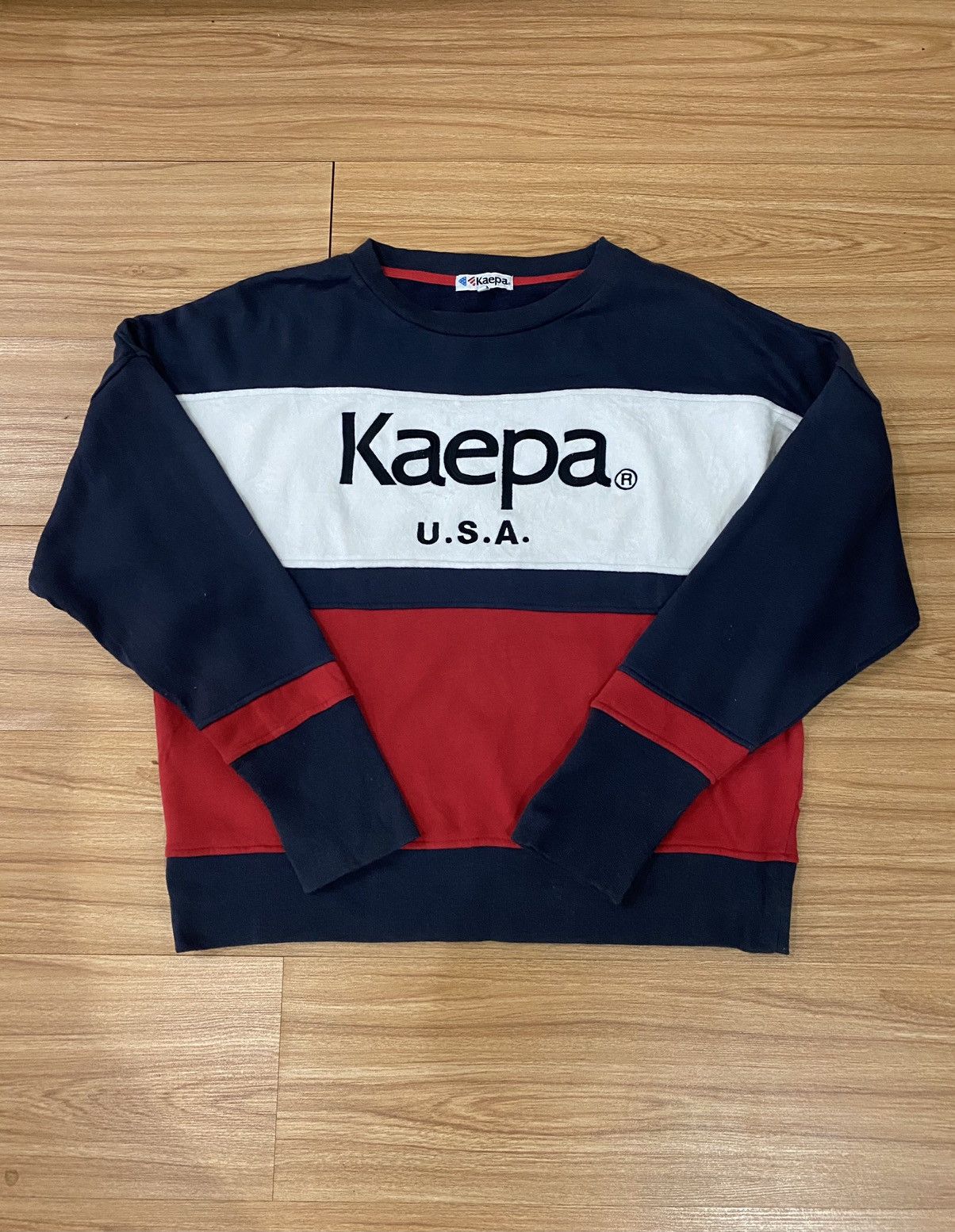 All Sport KAEPA USA EMBROIDED BIG LOGO SWEATSHIRT NICE DESIGN Size US L / EU 52-54 / 3 - 1 Thumbnail