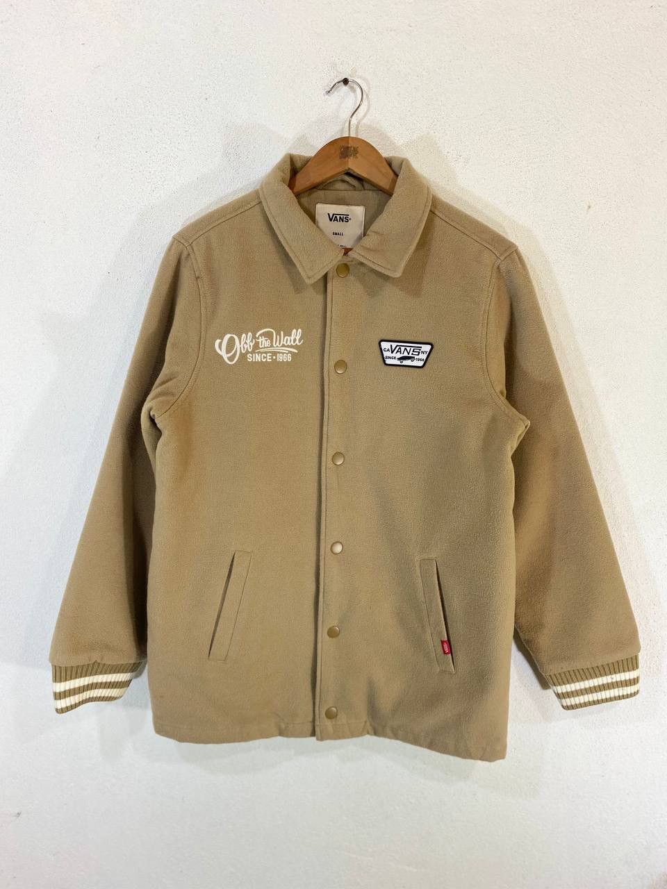 Vans Vans Varsity Jacket Checked Box lining Very Nice Design Size US S / EU 44-46 / 1 - 1 Thumbnail