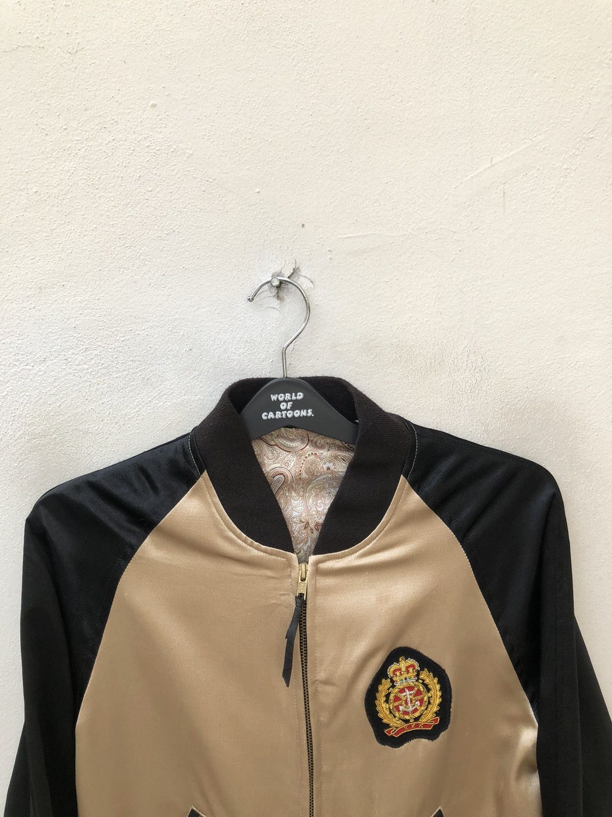 Golden Bear Golden Bear X Atrium Two Tones Sateen Zipper Bomber Jacket Size US S / EU 44-46 / 1 - 2 Thumbnail