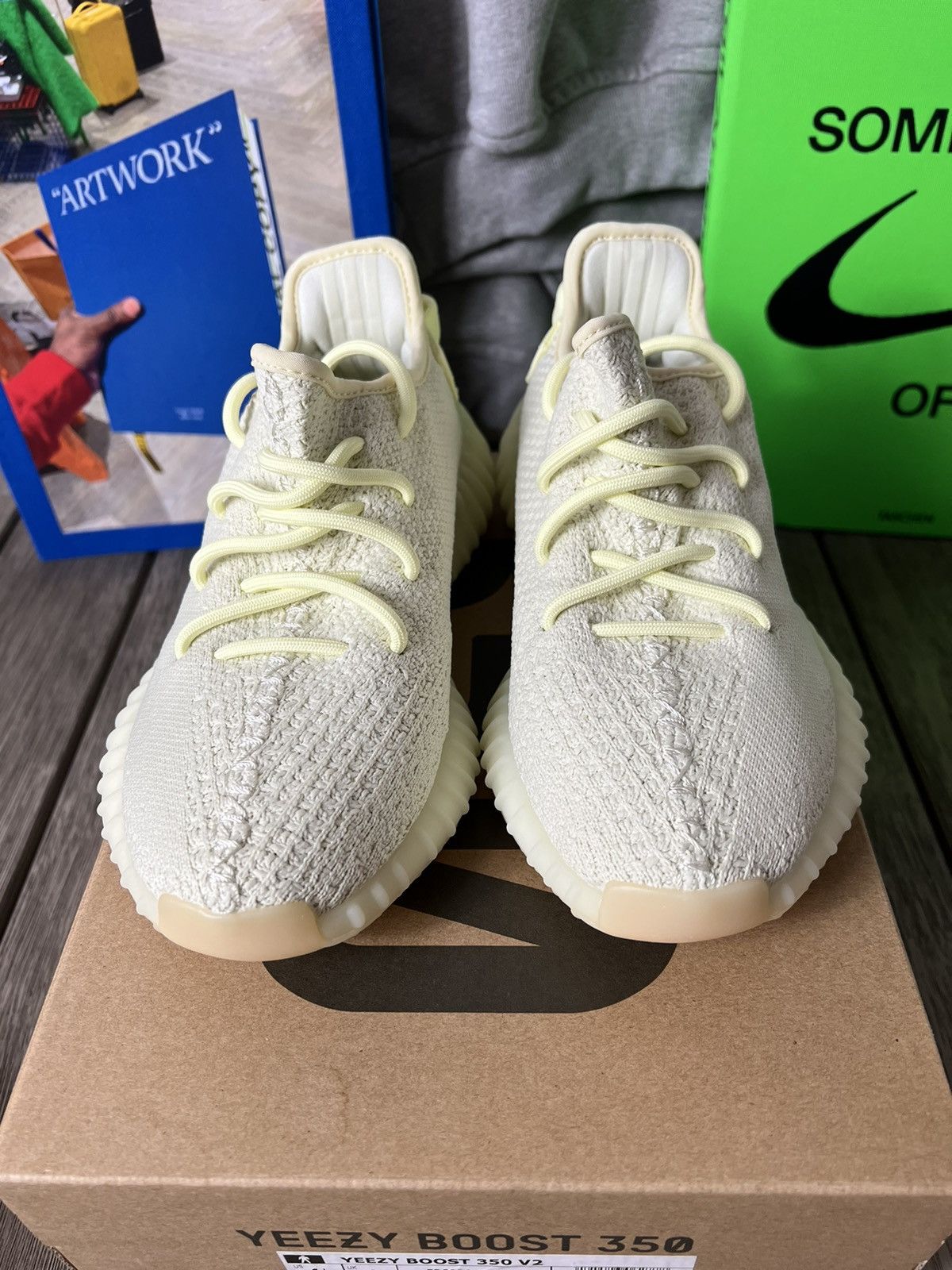 Adidas × Kanye West Yeezy Boost 350 V2 Butter Size US 5 / EU 37 - 2 Thumbnail