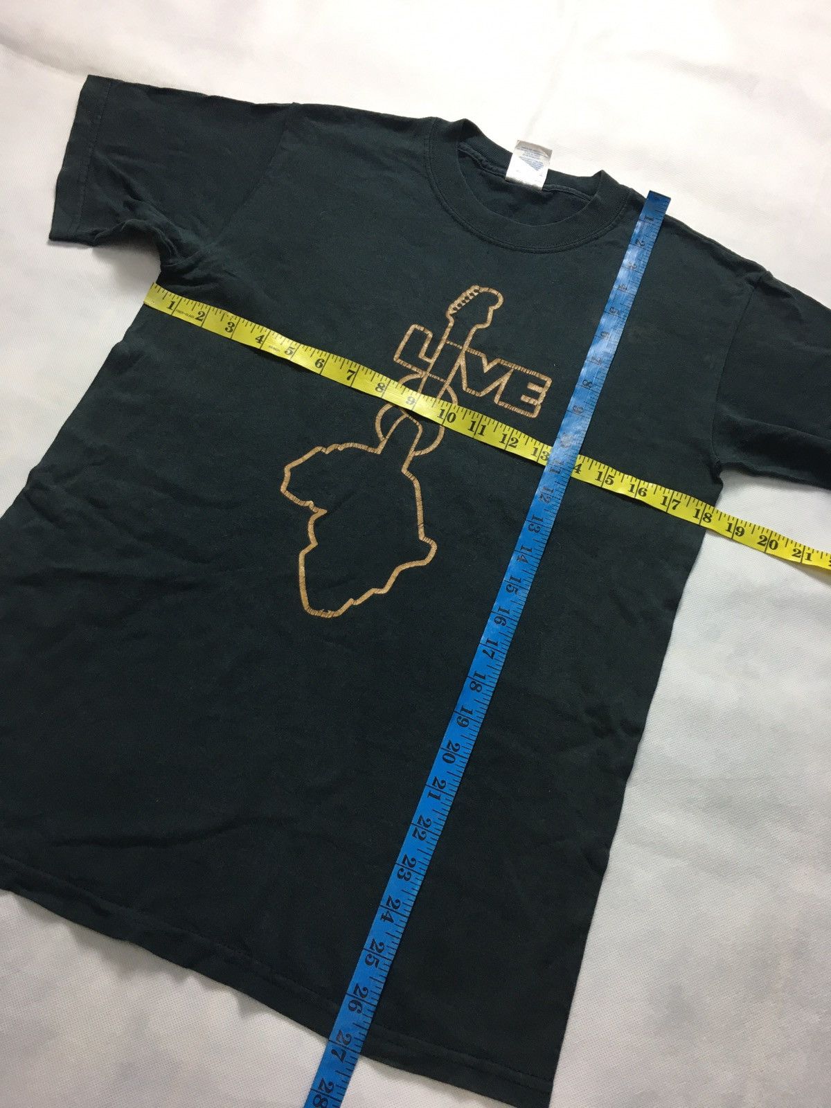 Band Tees × Vintage Vintage Live Aid Y2k Tour Tee Shirt Size US S / EU 44-46 / 1 - 11 Thumbnail