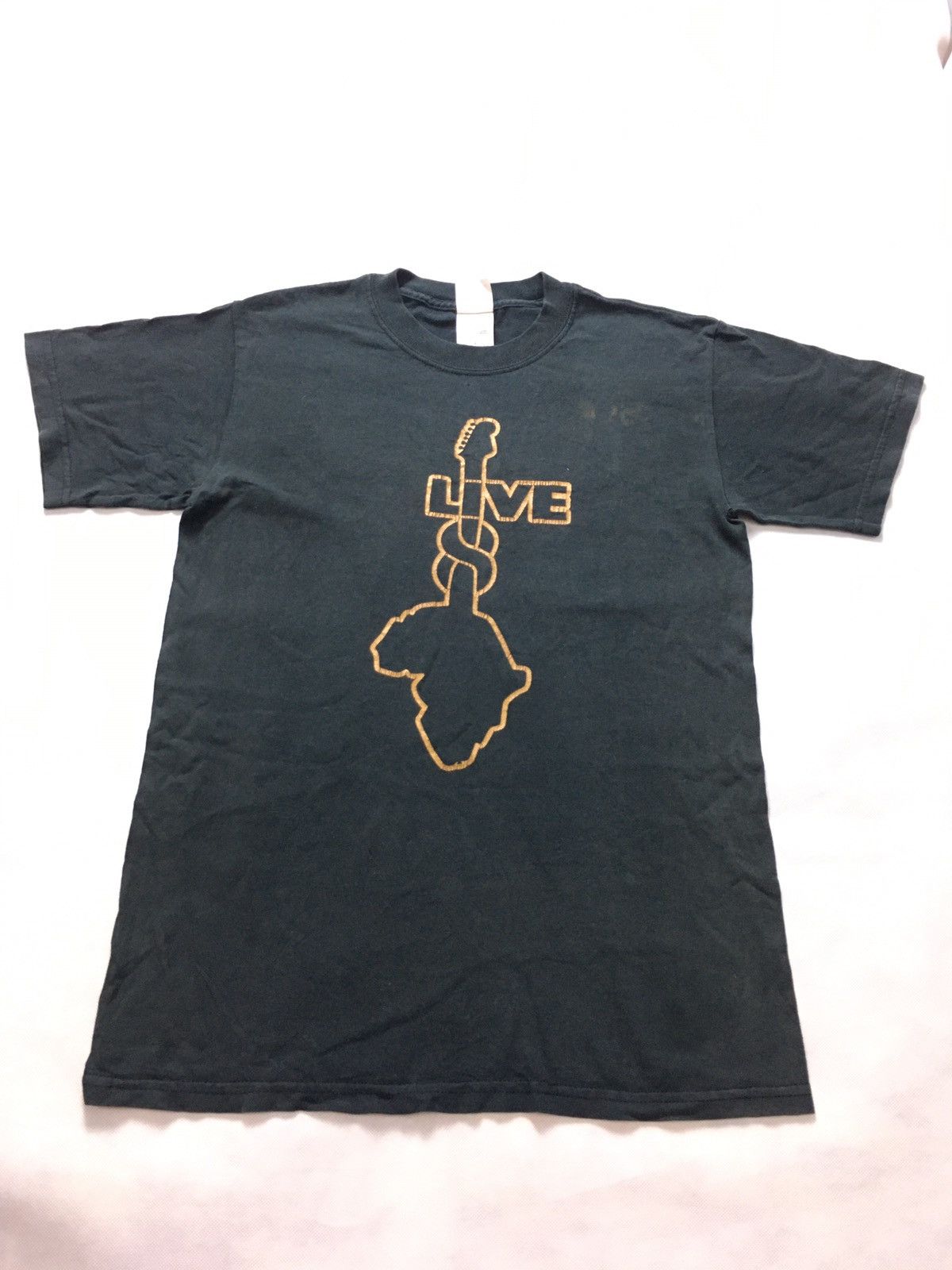 Band Tees × Vintage Vintage Live Aid Y2k Tour Tee Shirt Size US S / EU 44-46 / 1 - 1 Thumbnail