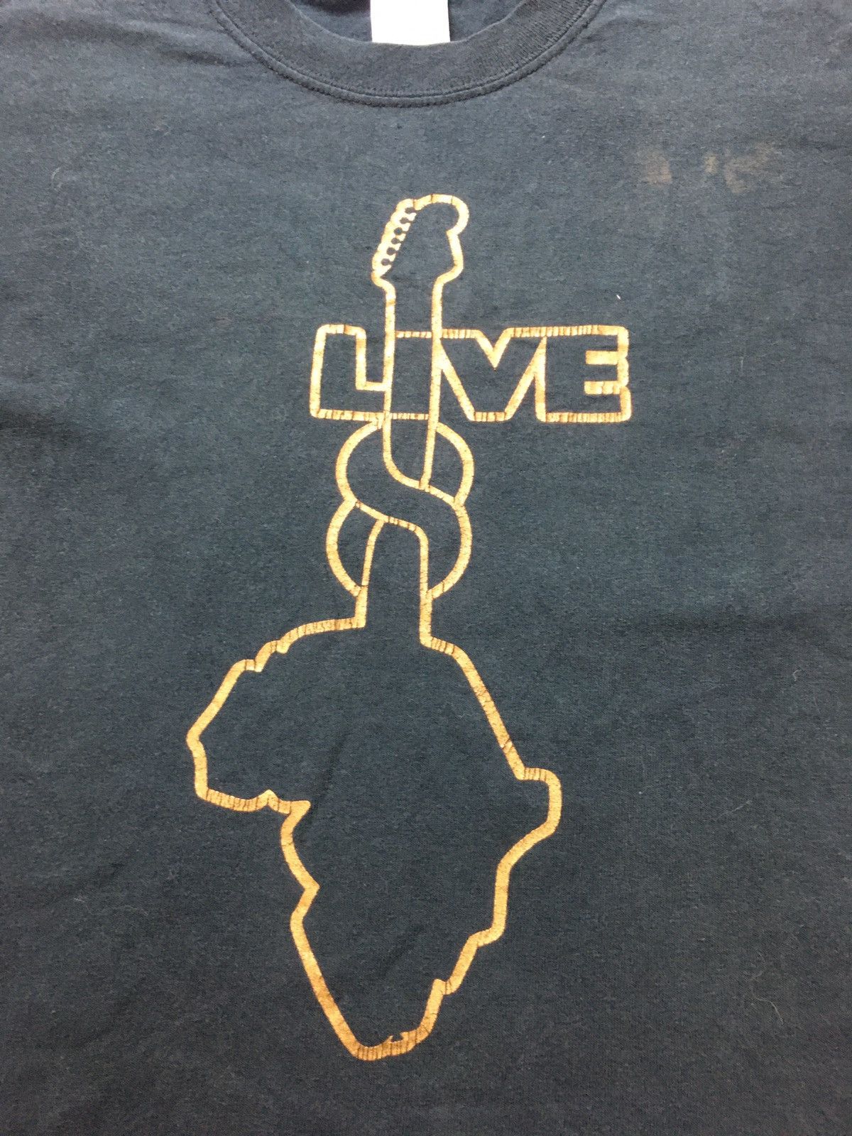 Band Tees × Vintage Vintage Live Aid Y2k Tour Tee Shirt Size US S / EU 44-46 / 1 - 2 Thumbnail