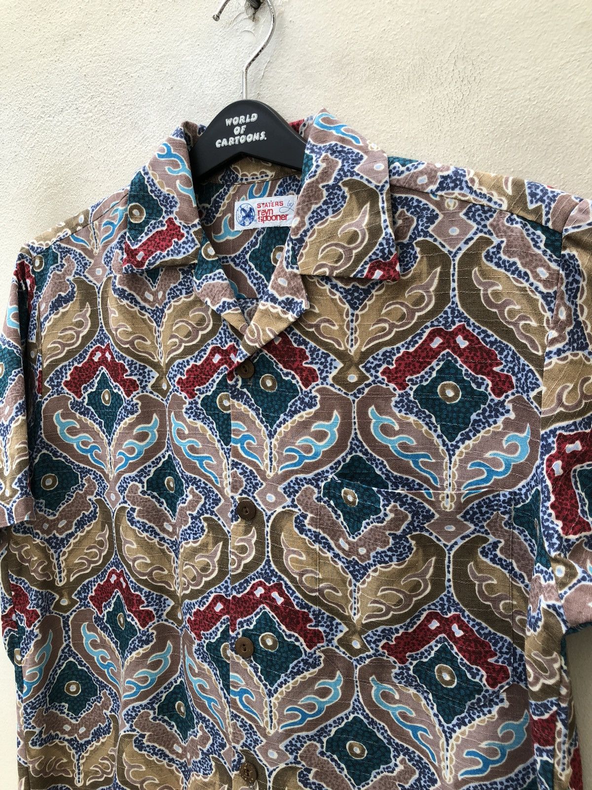 Reyn Spooner Vintage 1996 Staters by Reyn Spooner Hawaiian Shirt Size US M / EU 48-50 / 2 - 7 Thumbnail
