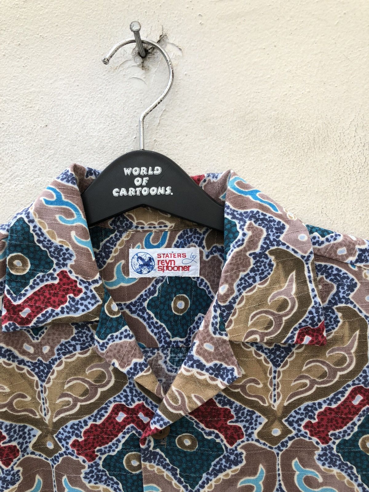 Reyn Spooner Vintage 1996 Staters by Reyn Spooner Hawaiian Shirt Size US M / EU 48-50 / 2 - 4 Thumbnail