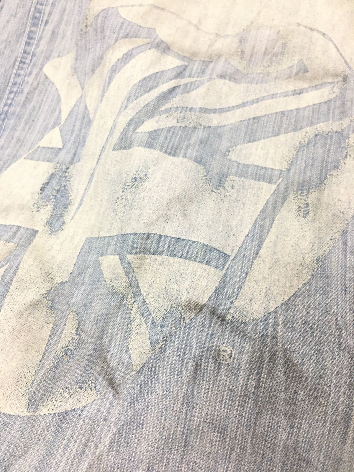 If Six Was Nine × In The Attic × The Rolling Stones The Rolling Stones In The Attic Denim Shirt Embroidered Size US S / EU 44-46 / 1 - 10 Thumbnail