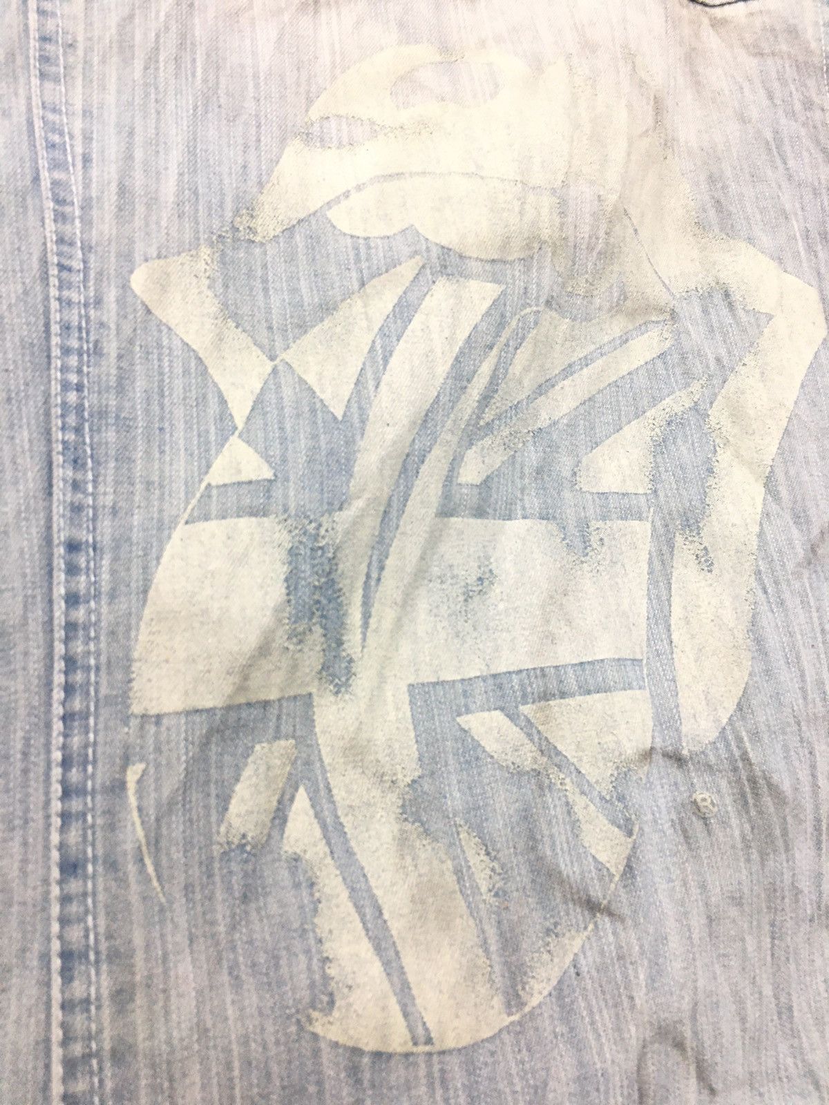 If Six Was Nine × In The Attic × The Rolling Stones The Rolling Stones In The Attic Denim Shirt Embroidered Size US S / EU 44-46 / 1 - 11 Thumbnail
