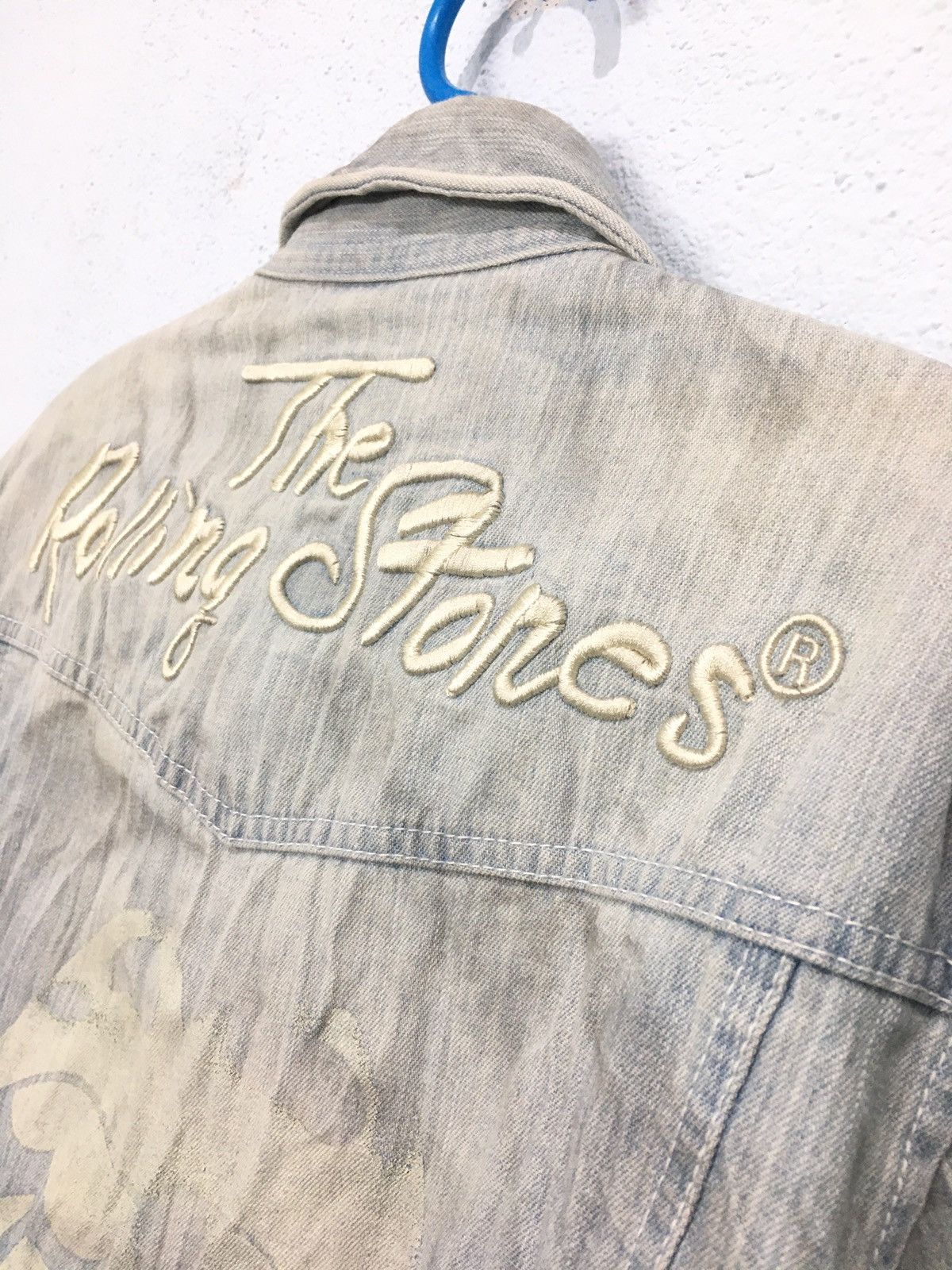 If Six Was Nine × In The Attic × The Rolling Stones The Rolling Stones In The Attic Denim Shirt Embroidered Size US S / EU 44-46 / 1 - 12 Thumbnail
