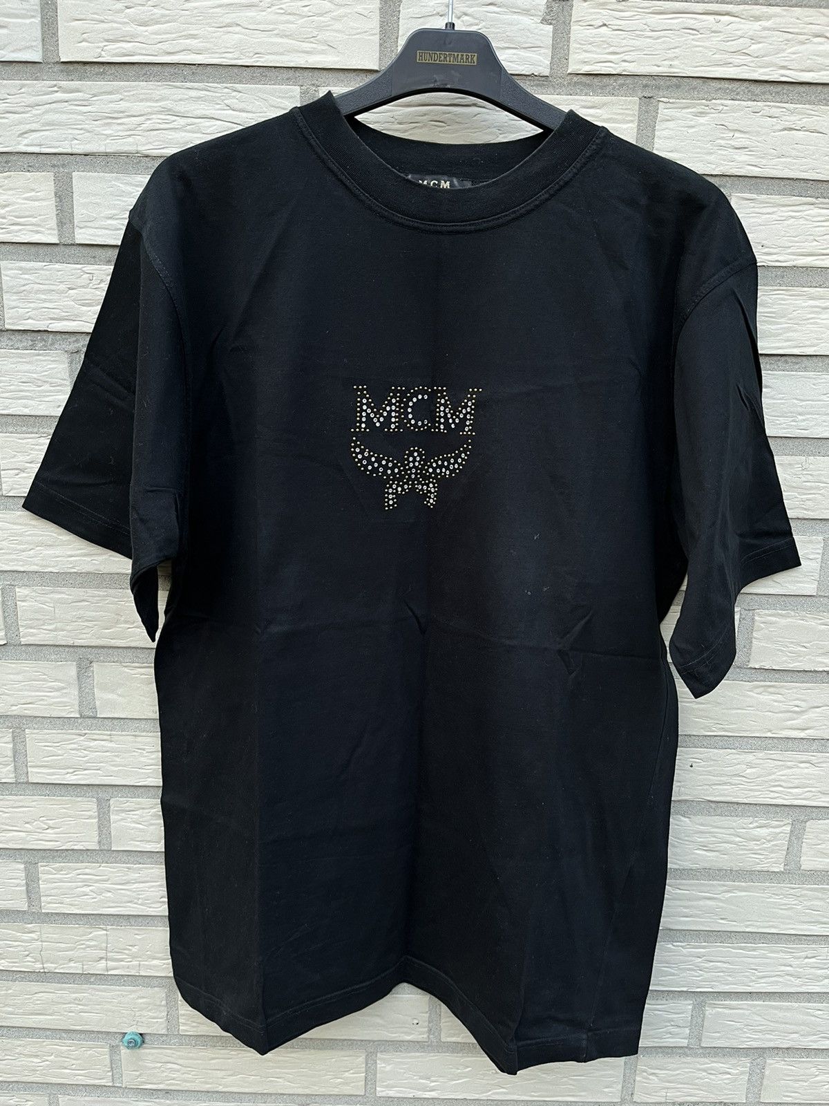 MCM × Swarovski × Vintage MCM Swarovski Vintage T Shirt Size US L / EU 52-54 / 3 - 1 Thumbnail