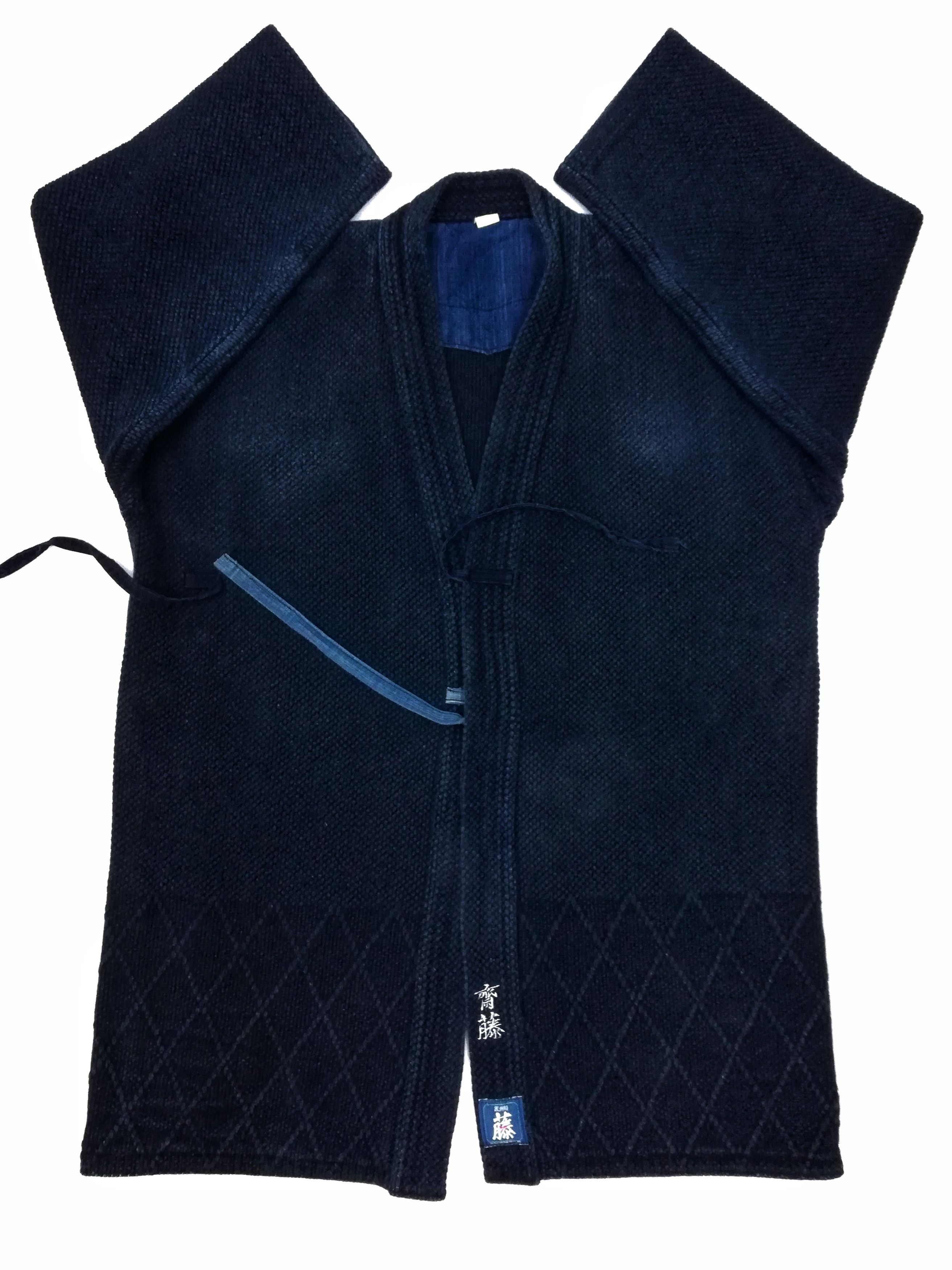 Art Comes First × Indigo × Japanese Brand 🔥Indigo Dyed Sashiko Noragi Kimono Visvim Style Design🔥 Size US M / EU 48-50 / 2 - 5 Thumbnail