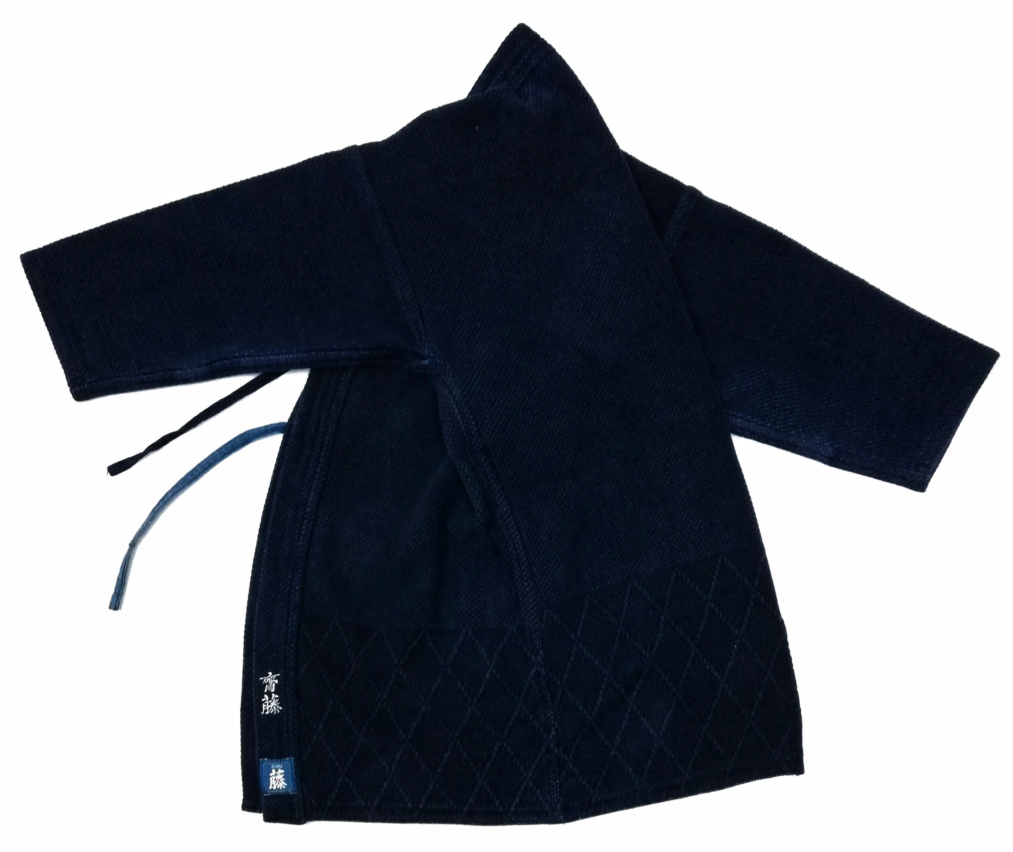 Art Comes First × Indigo × Japanese Brand 🔥Indigo Dyed Sashiko Noragi Kimono Visvim Style Design🔥 Size US M / EU 48-50 / 2 - 9 Thumbnail