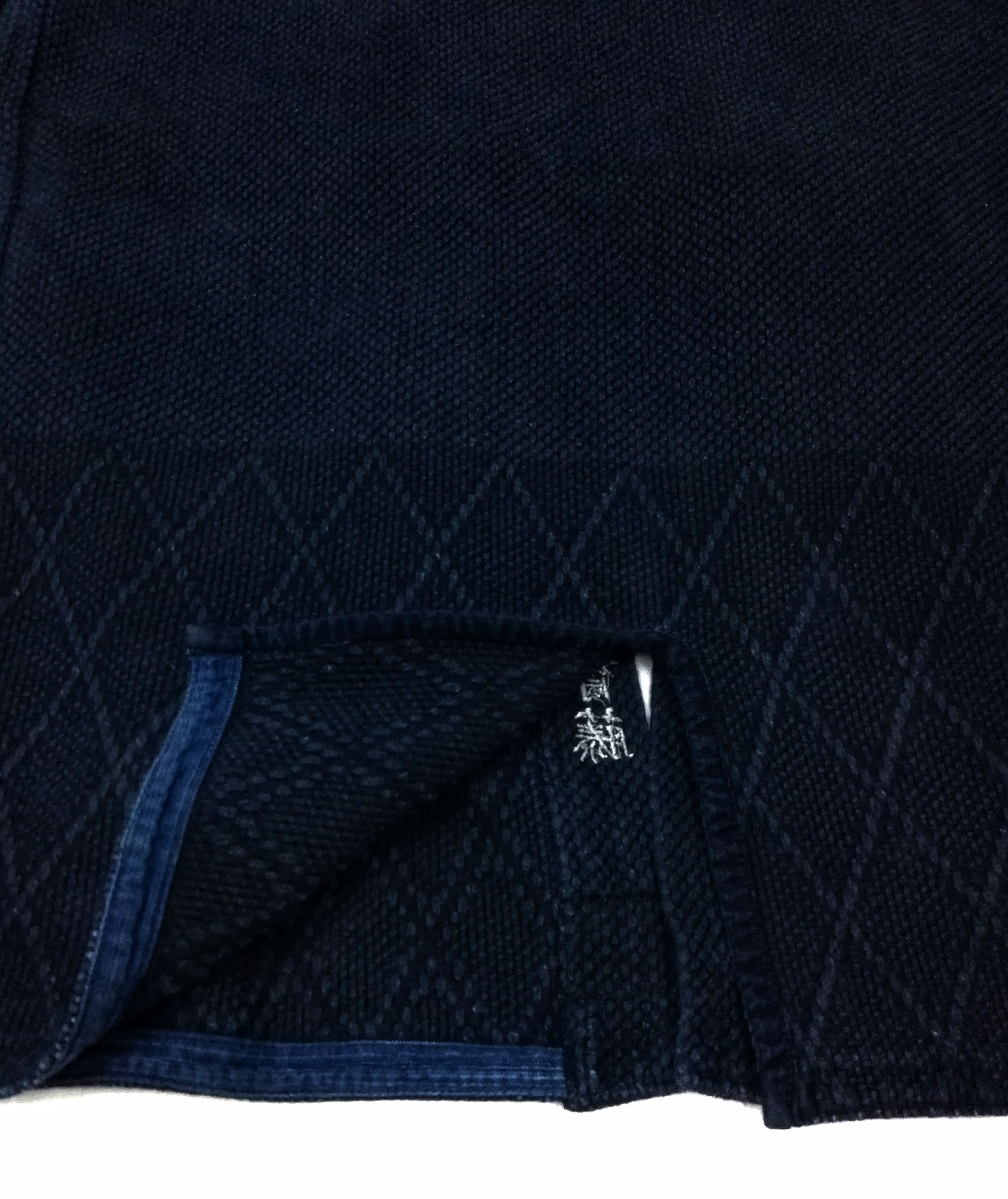 Art Comes First × Indigo × Japanese Brand 🔥Indigo Dyed Sashiko Noragi Kimono Visvim Style Design🔥 Size US M / EU 48-50 / 2 - 12 Thumbnail