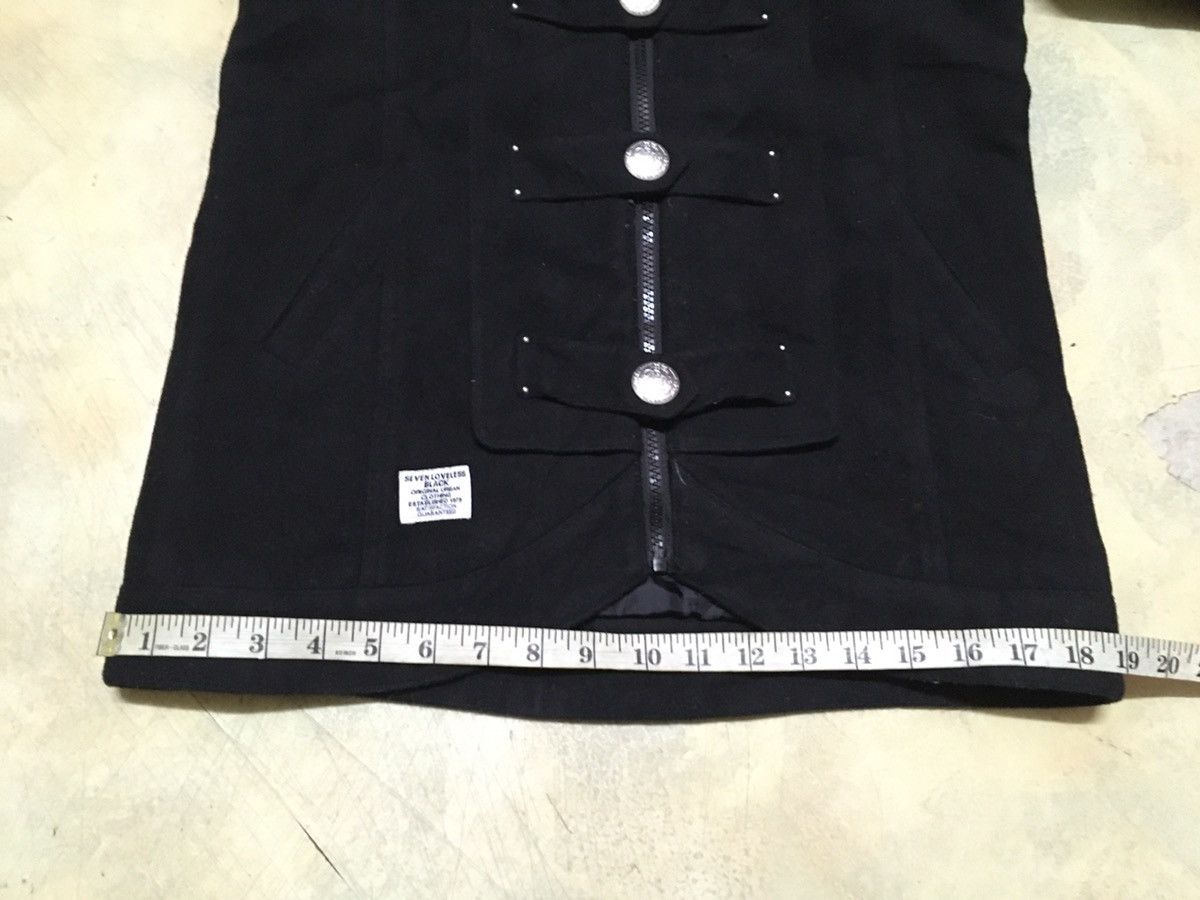 Japanese Brand Seven Loveless Black Punk Style Seditionaries Jacket Size US S / EU 44-46 / 1 - 12 Thumbnail