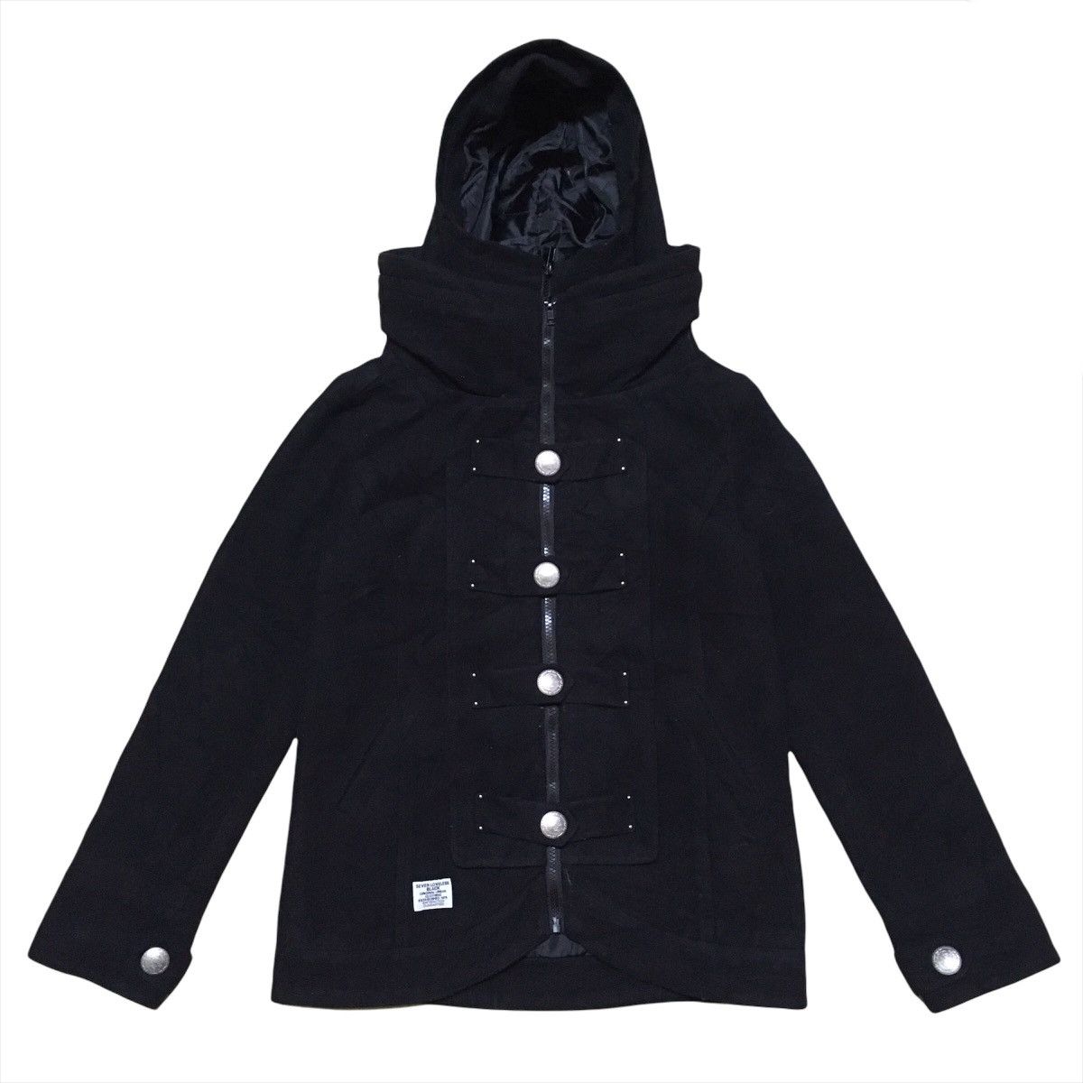 Japanese Brand Seven Loveless Black Punk Style Seditionaries Jacket Size US S / EU 44-46 / 1 - 1 Thumbnail