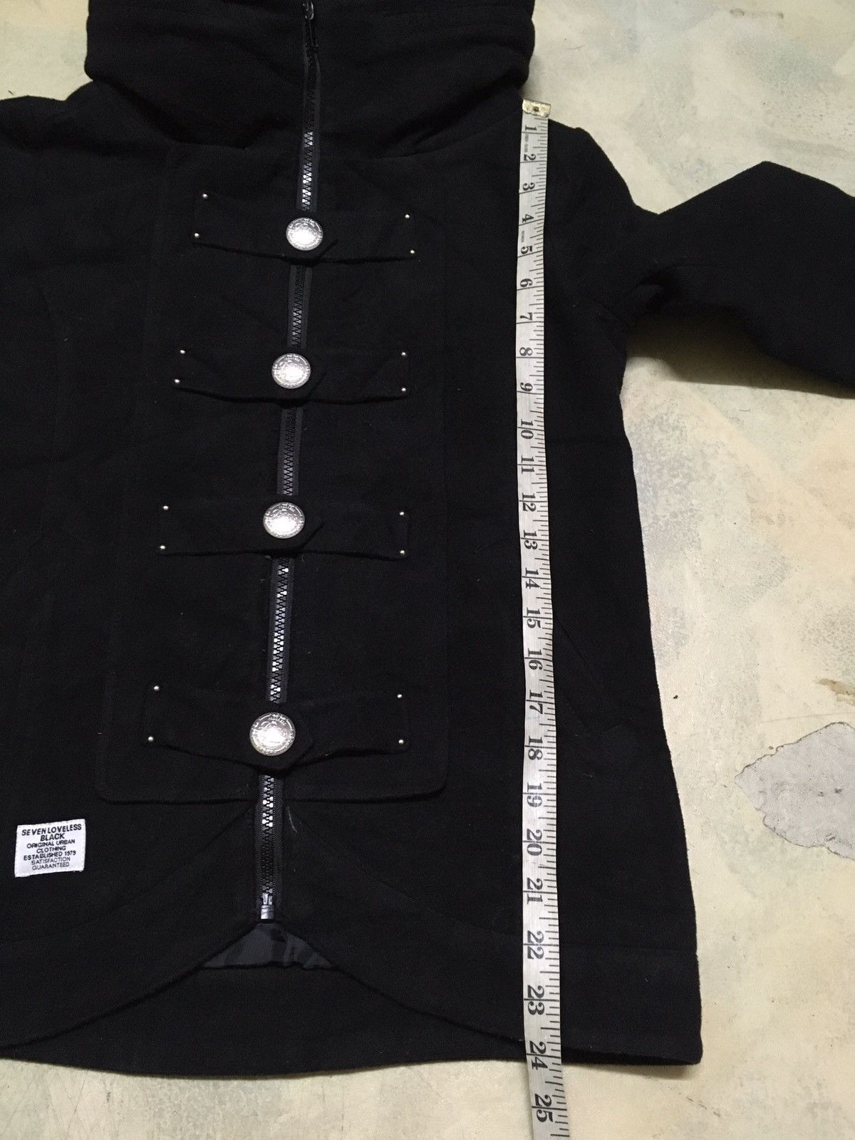 Japanese Brand Seven Loveless Black Punk Style Seditionaries Jacket Size US S / EU 44-46 / 1 - 13 Thumbnail