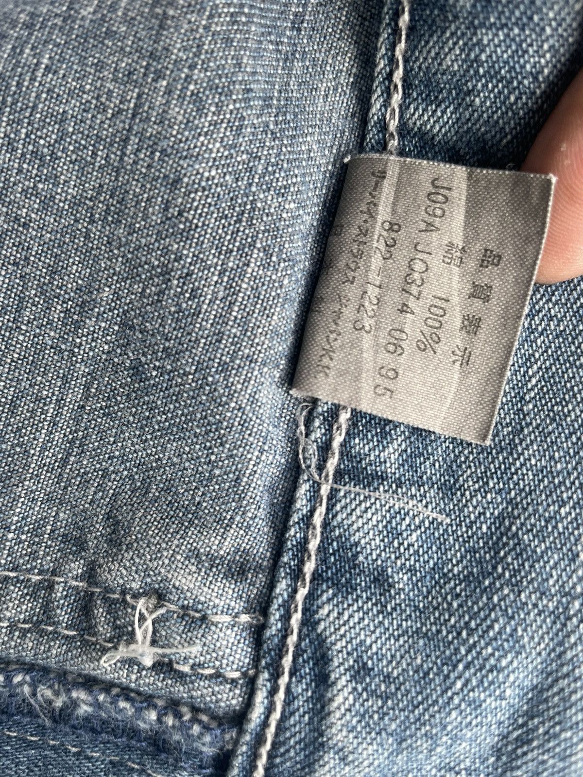 Levi's Vintage 1995 Levis Us Army Denim Pant Size US 31 - 14 Thumbnail