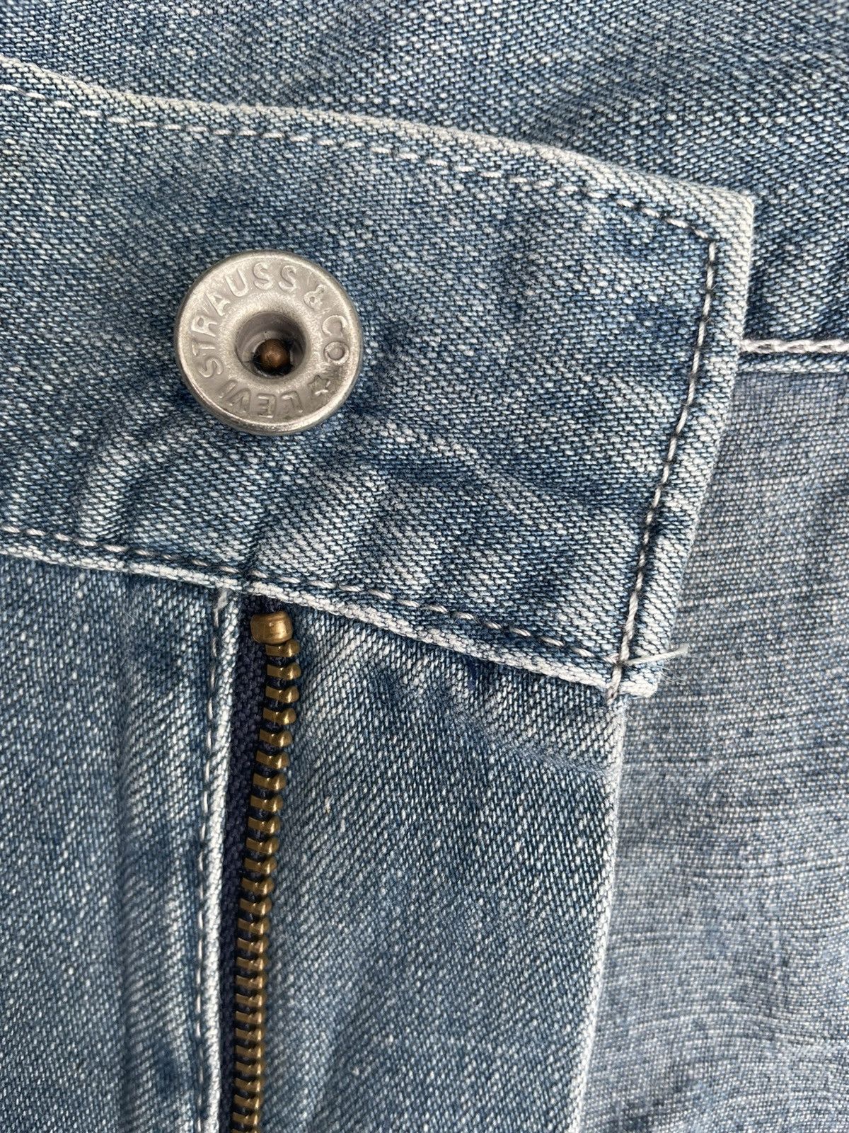 Levi's Vintage 1995 Levis Us Army Denim Pant Size US 31 - 17 Thumbnail
