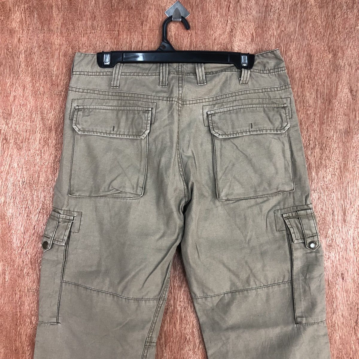 Japanese Brand DLL Panaspur Brown utility Multipocket Cargo Pants #2333 Size US 30 / EU 46 - 11 Thumbnail