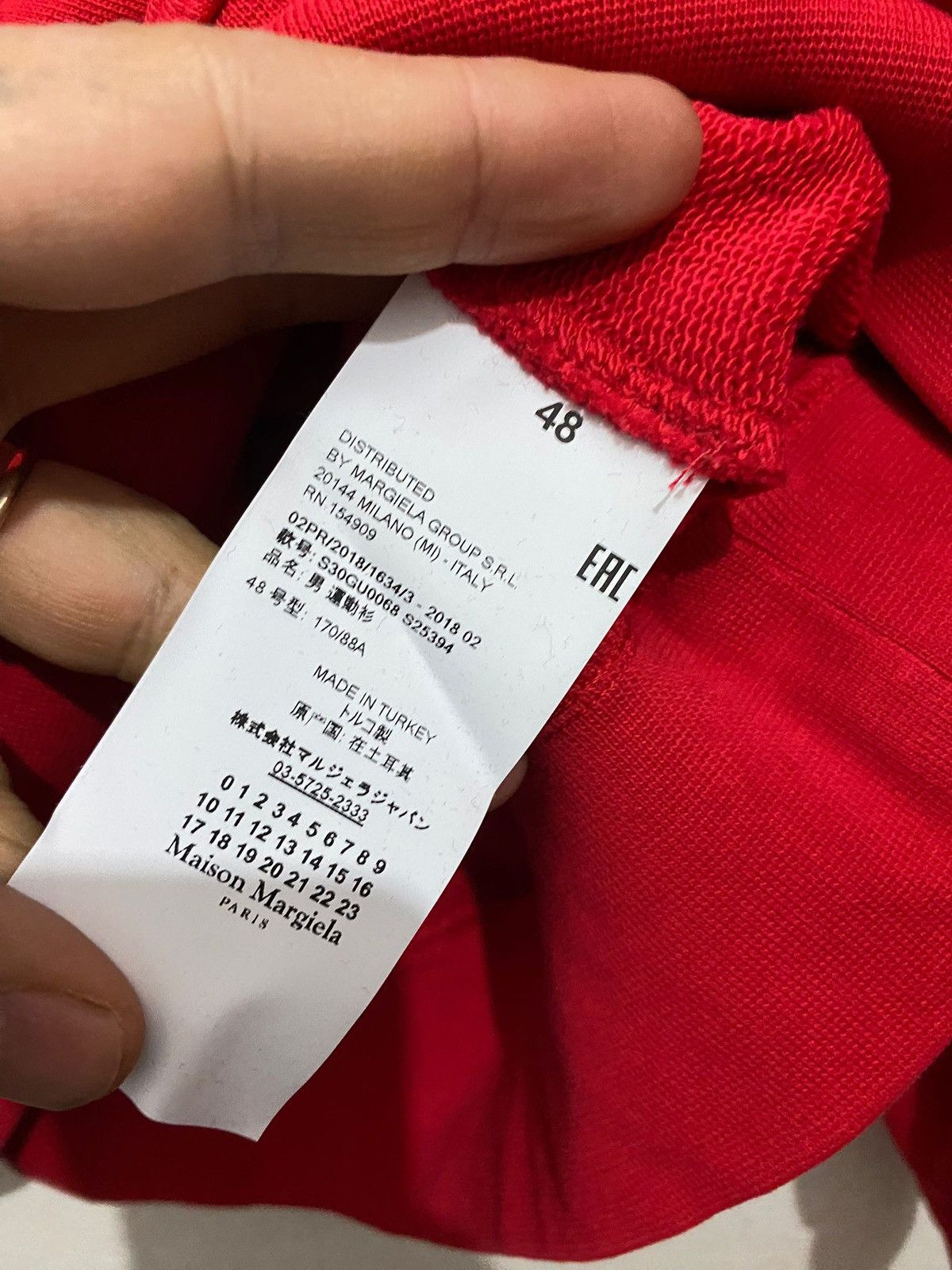 Maison Margiela MAİSON MARGİELA HOODİE Size US M / EU 48-50 / 2 - 4 Thumbnail
