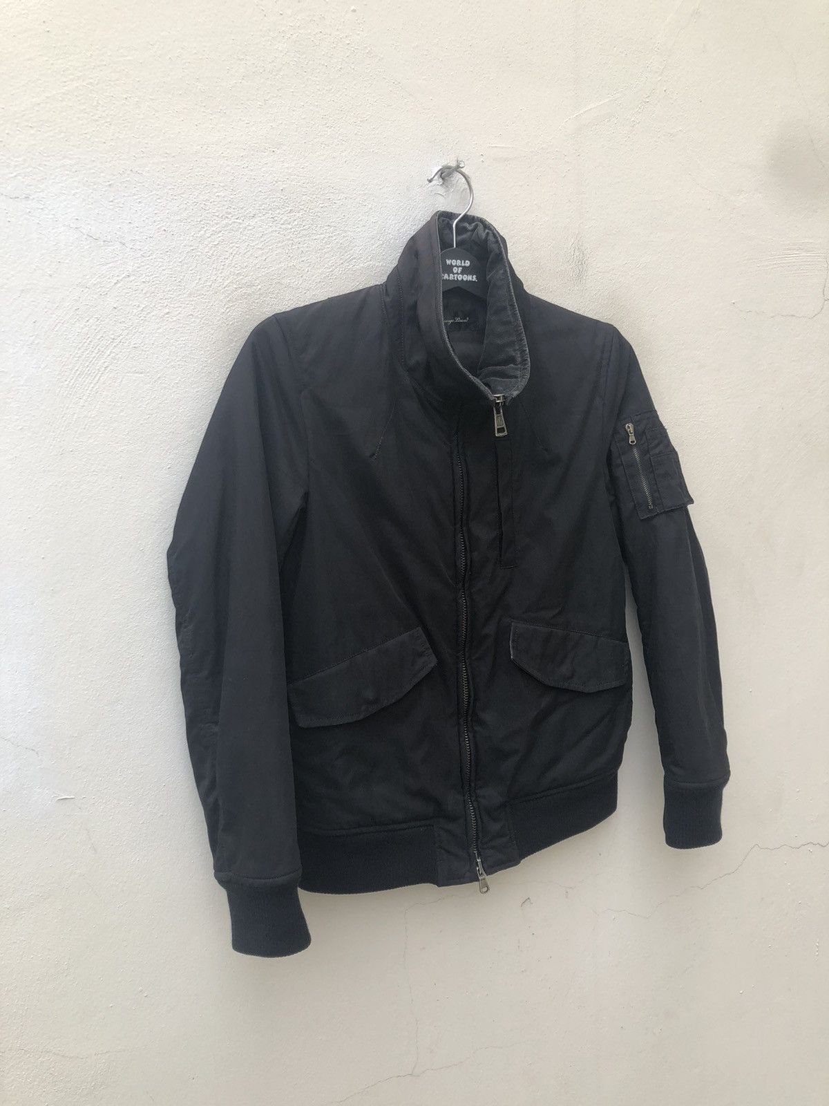 Lounge Lizard Lounge Lizard Made in Japan Black Bomber Jacket Size US XS / EU 42 / 0 - 3 Thumbnail