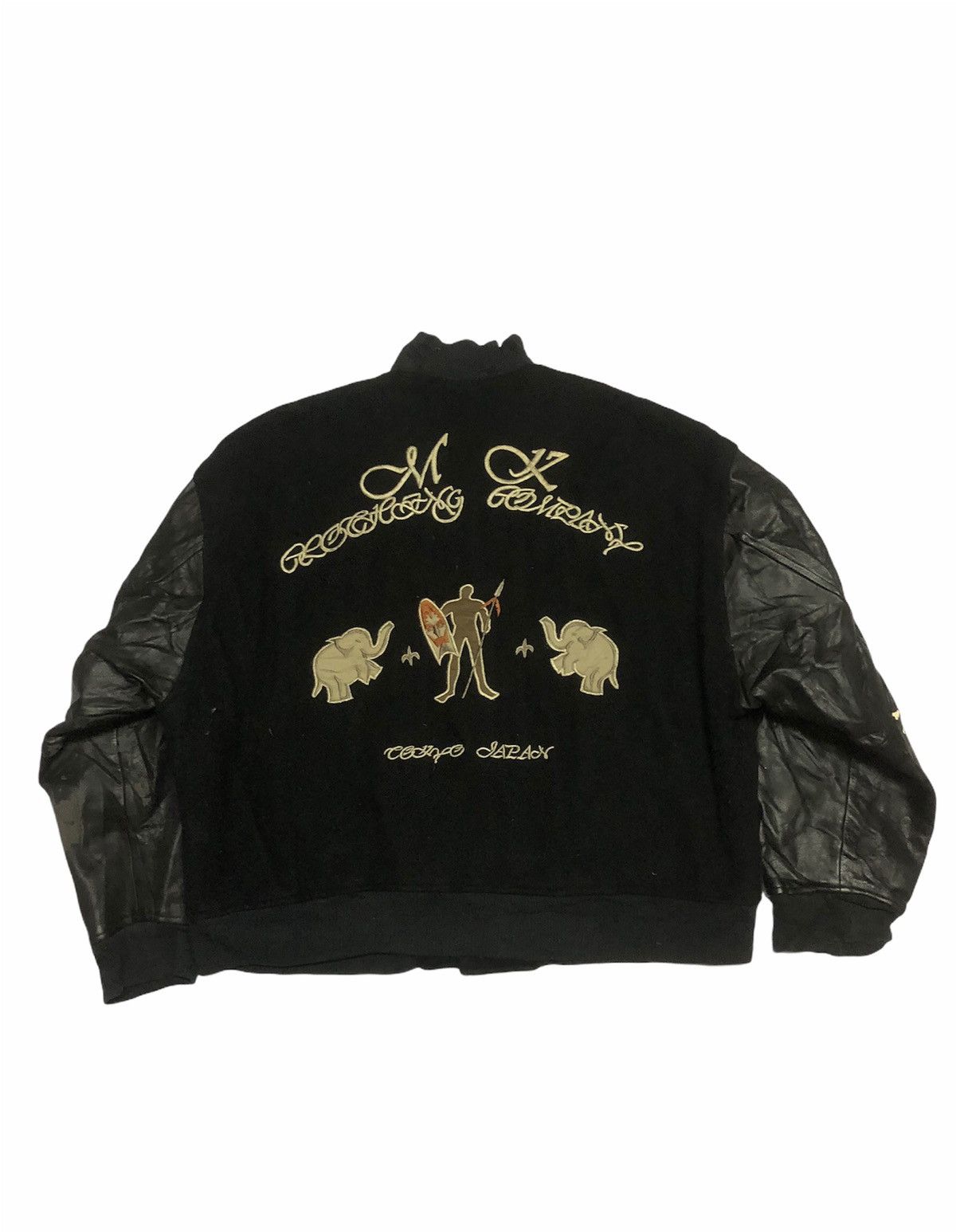 Japanese Brand × Vintage VINTAGE JAPAN ART WORKS VARSITY WOOL JACKET Size US L / EU 52-54 / 3 - 1 Thumbnail
