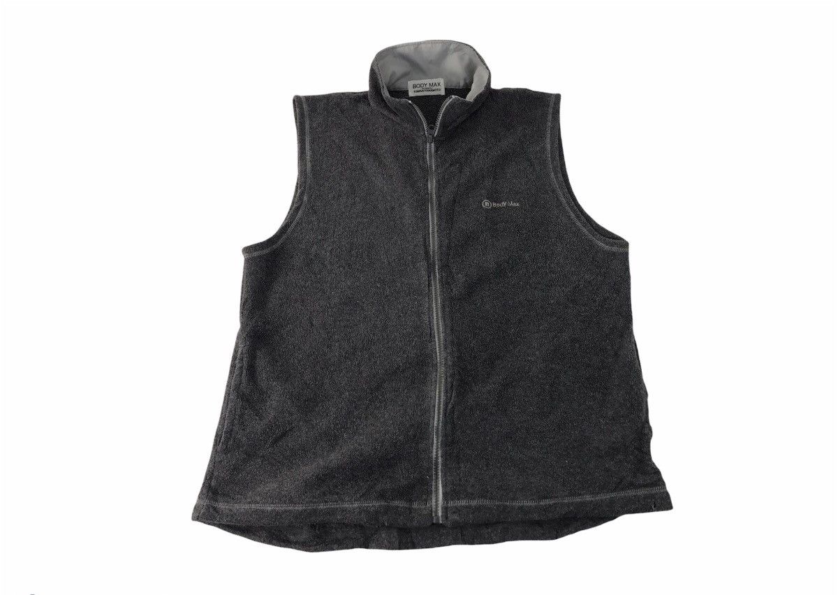Designer Kansai Yamamoto Body Max Insulated Woo Fleece Vest Size US L / EU 52-54 / 3 - 1 Thumbnail