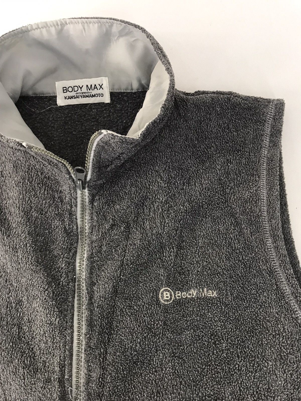 Designer Kansai Yamamoto Body Max Insulated Woo Fleece Vest Size US L / EU 52-54 / 3 - 3 Thumbnail